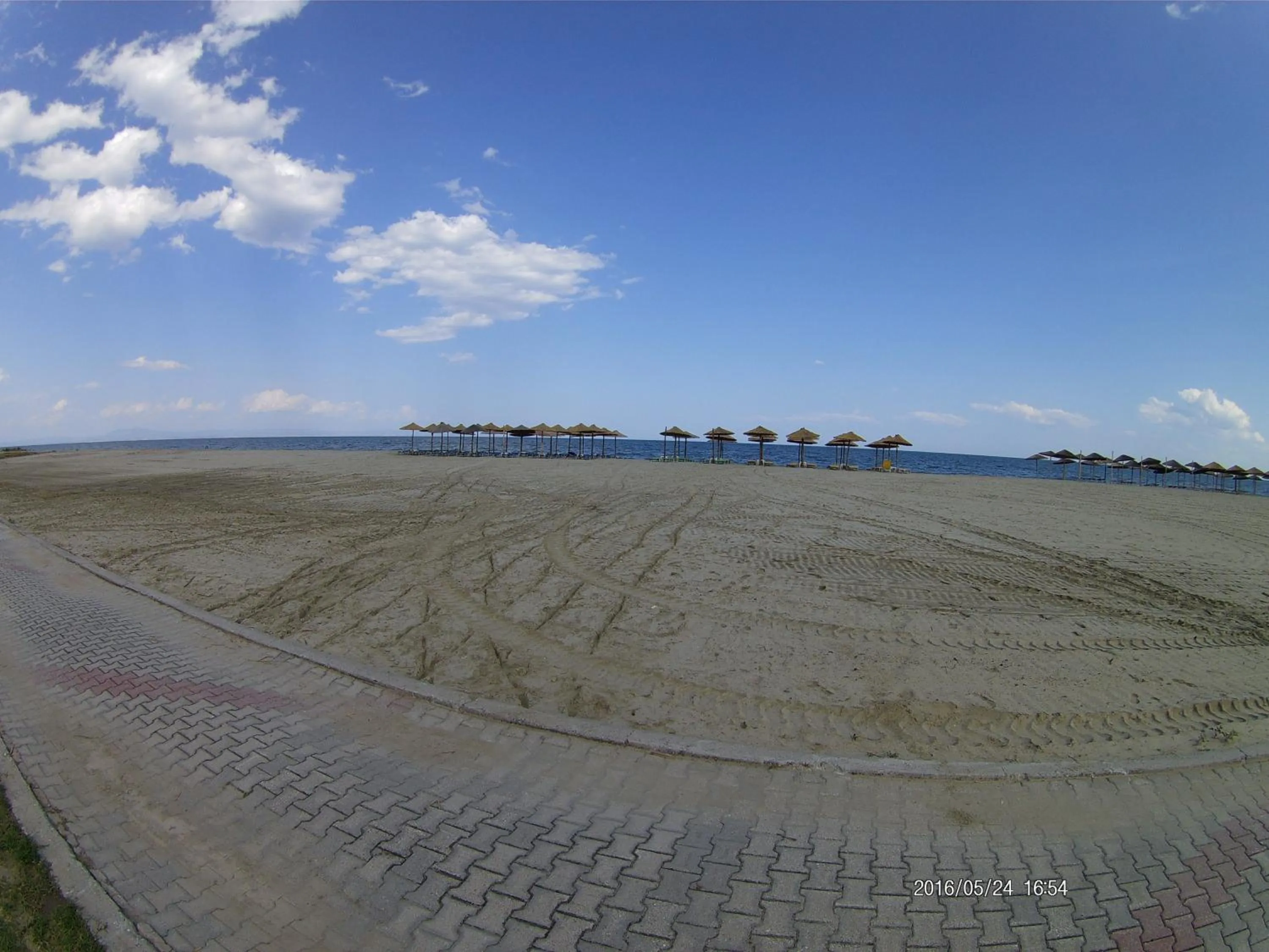 Patio in Hotel Akrogiali