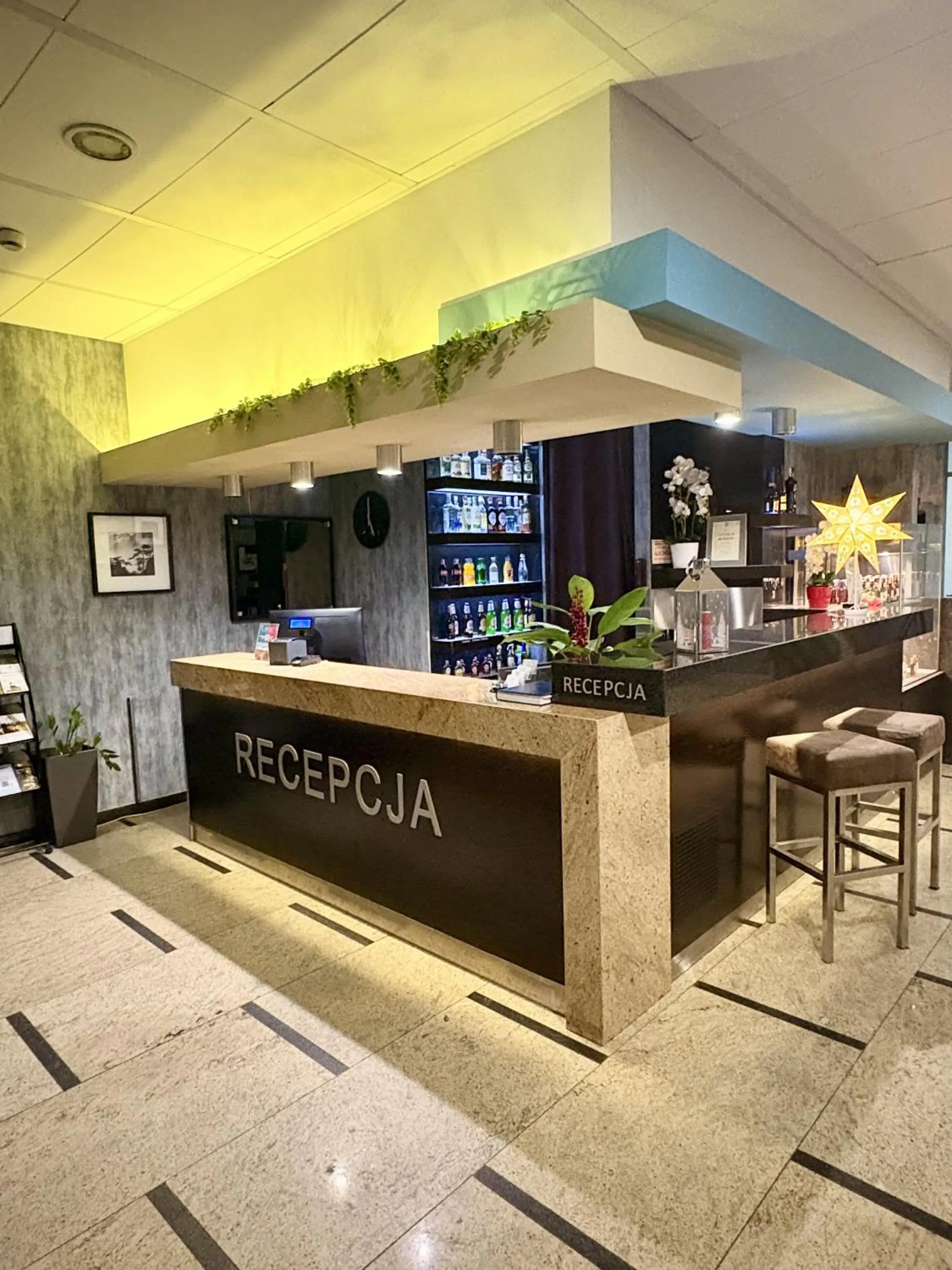 Lobby or reception in Hotel Centrum Business