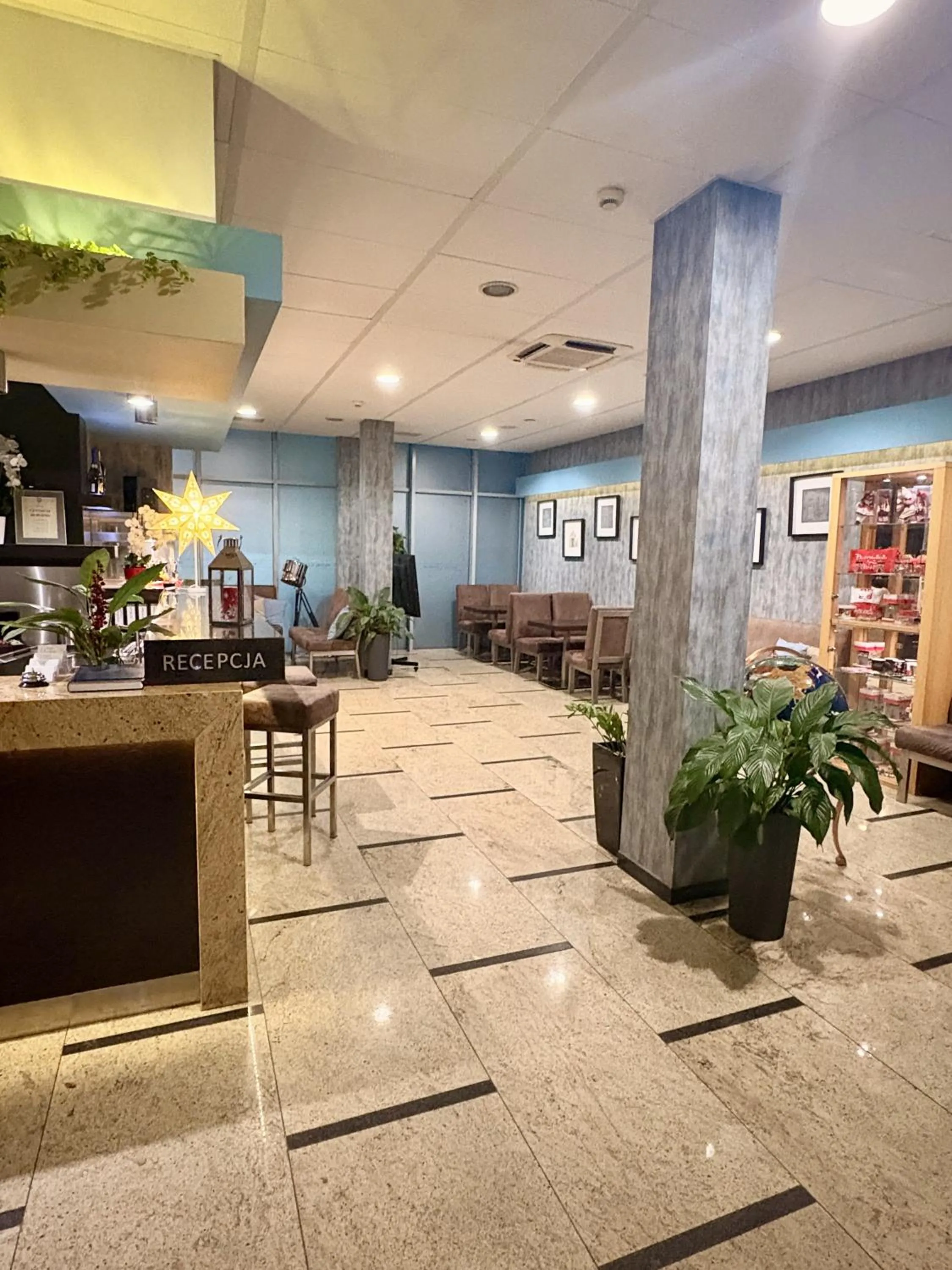 Lobby or reception in Hotel Centrum Business