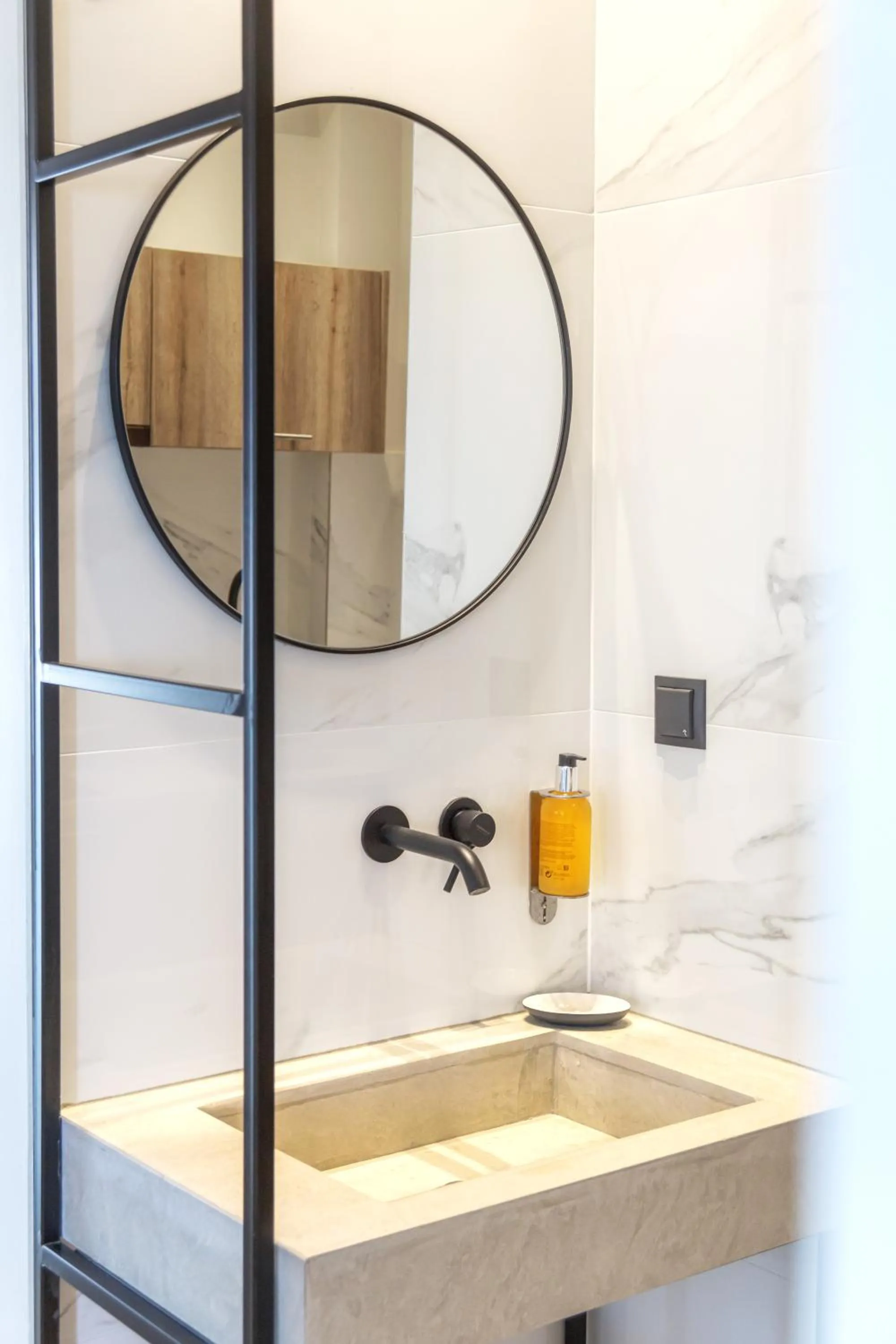 Bathroom in Alkionides Apartments