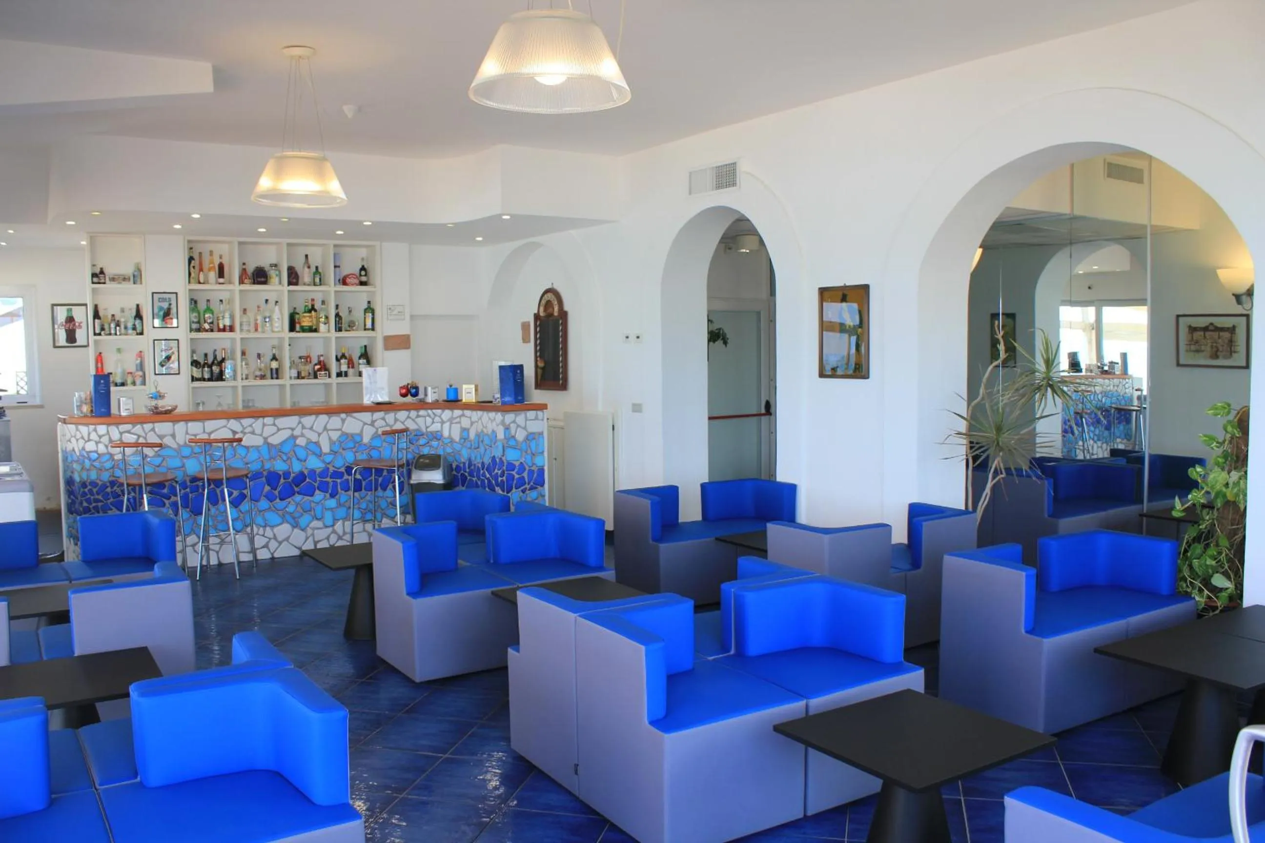 Lounge or bar in Hotel Residence La Darsena