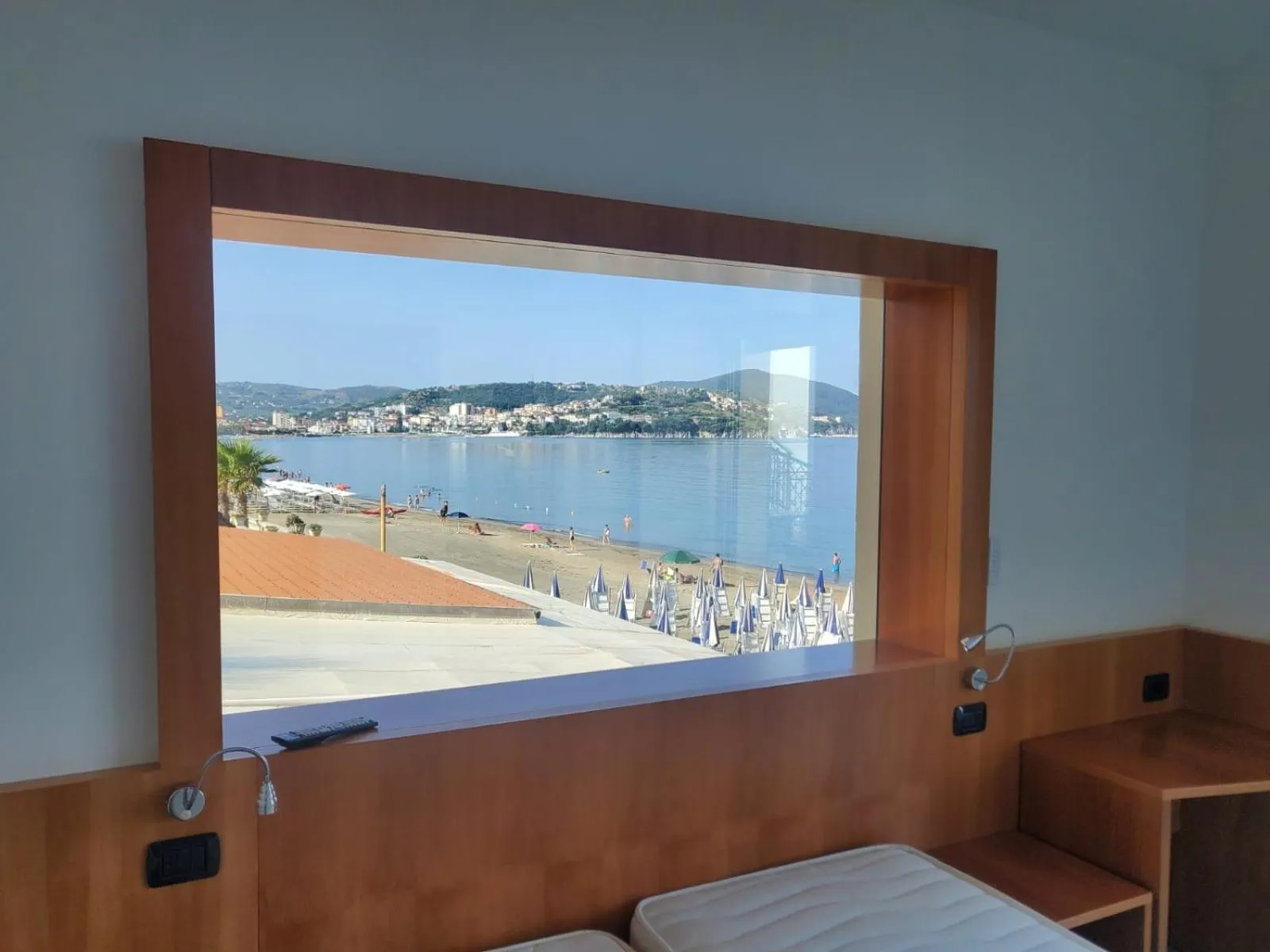 Sea view in Hotel Residence La Darsena