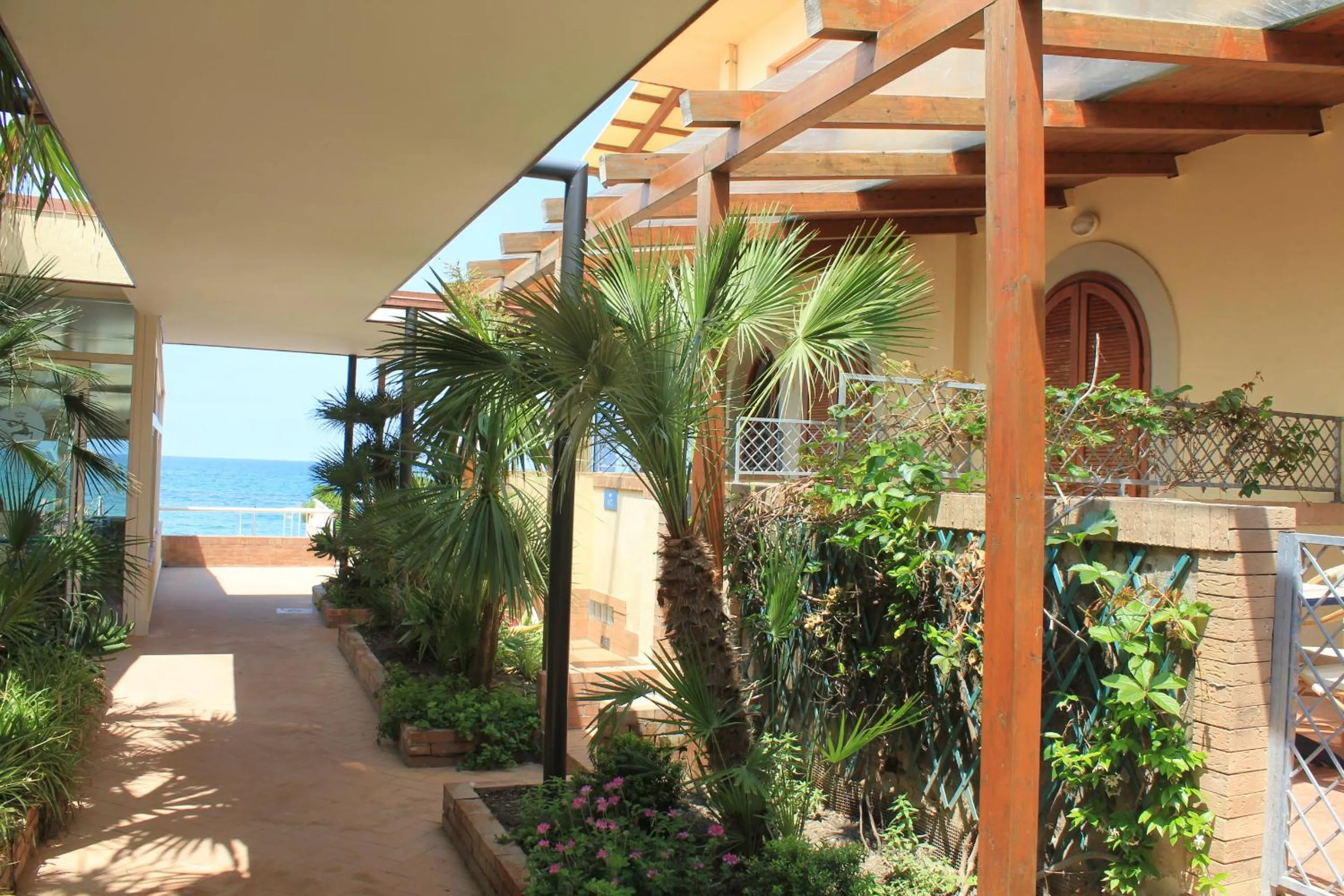 Solarium in Hotel Residence La Darsena