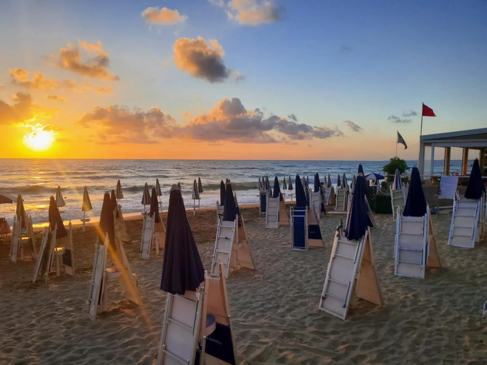 Beach in Hotel Residence La Darsena