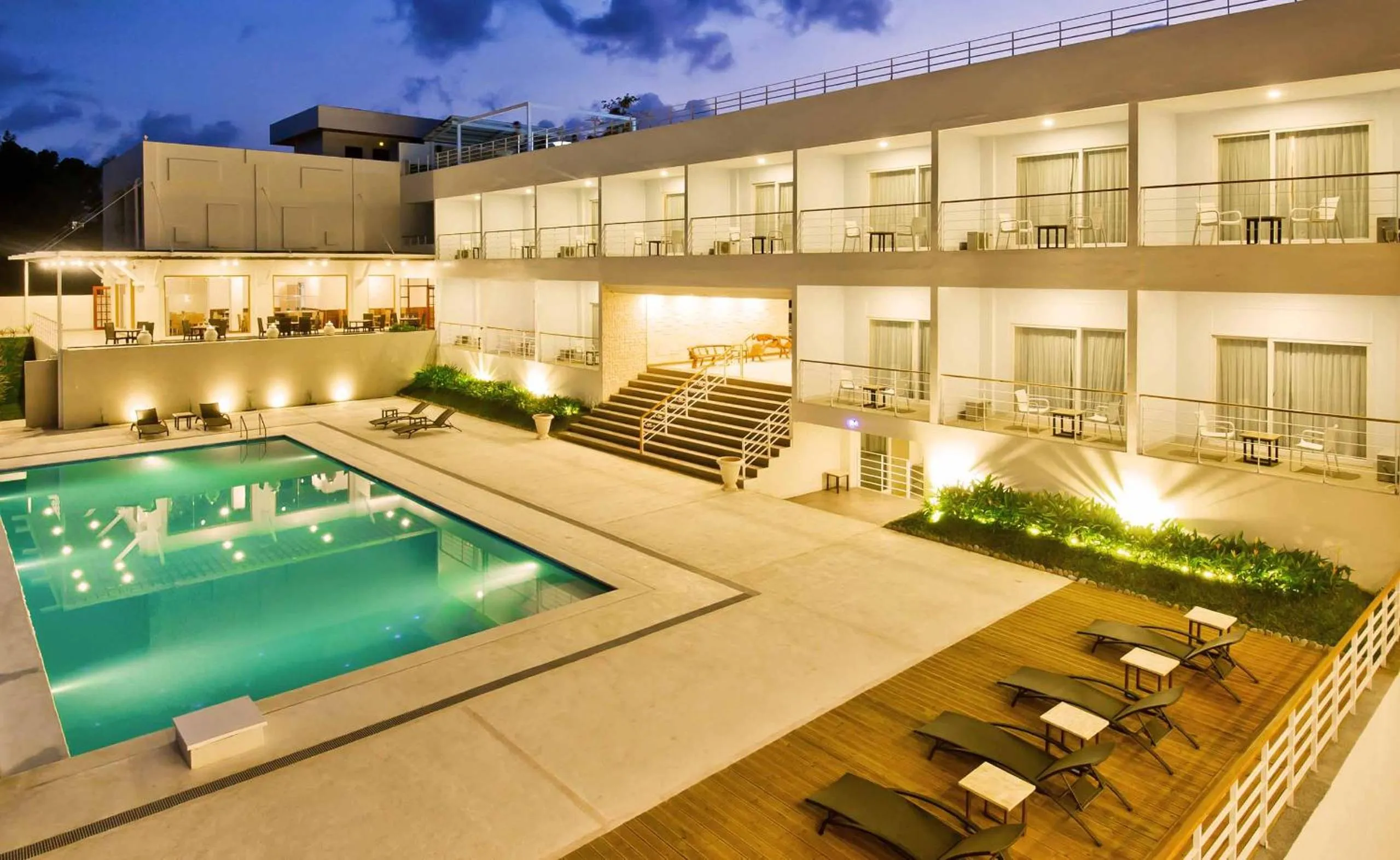 Swimming pool in Panja Resort Palawan