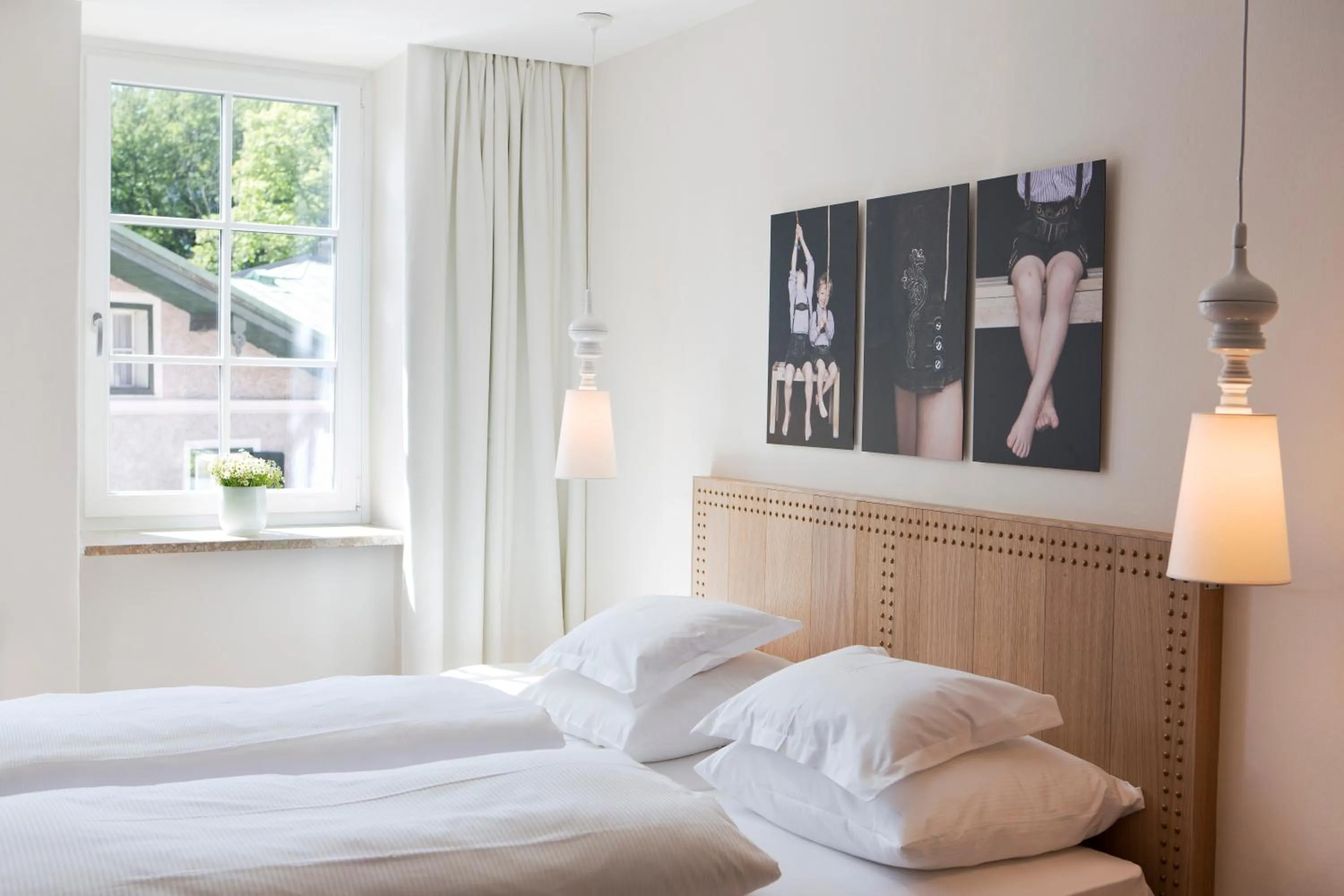 Bed in Genießerhotel Döllerer