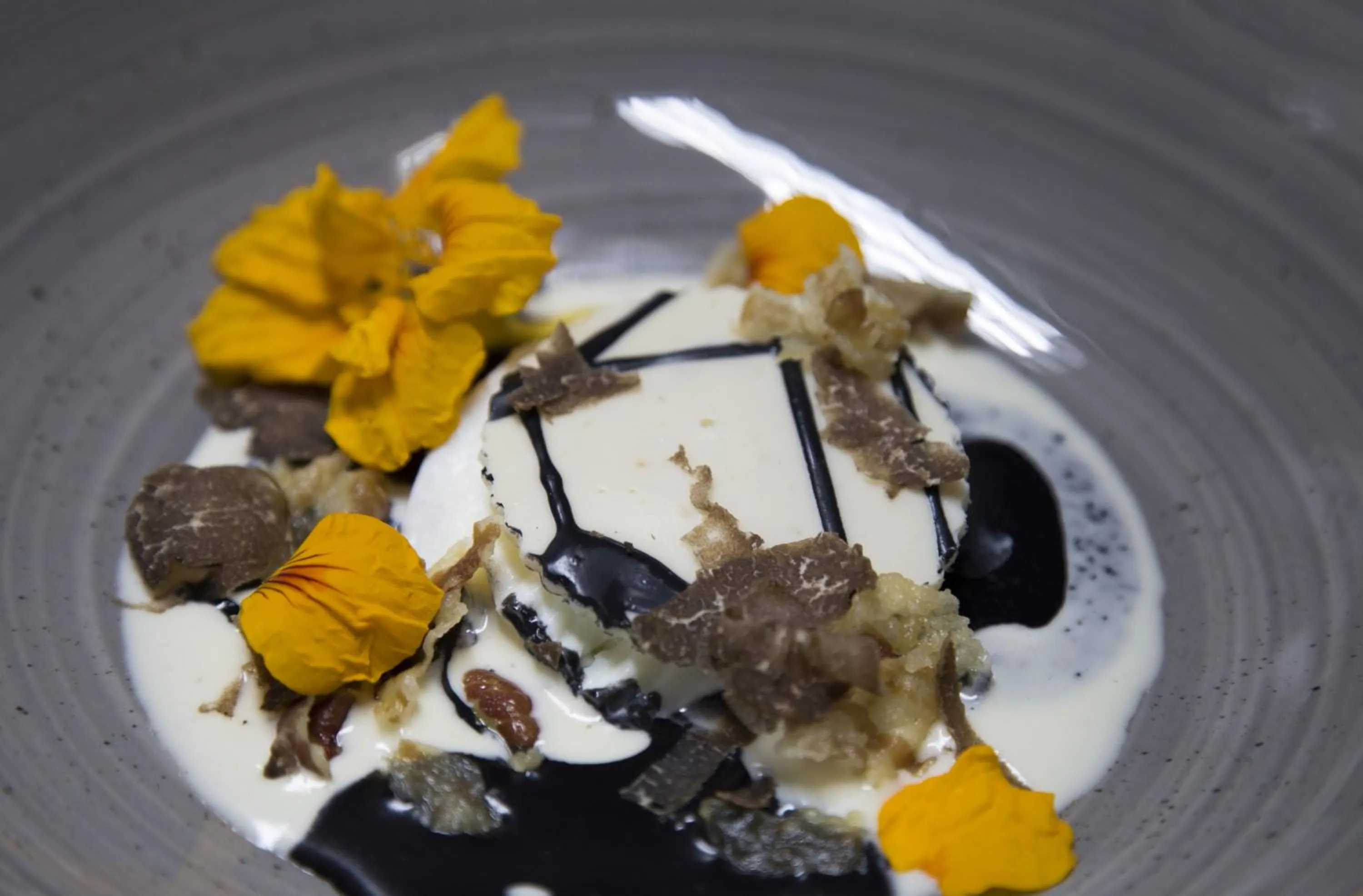 Food close-up in Ristolocanda Grani Di Pepe