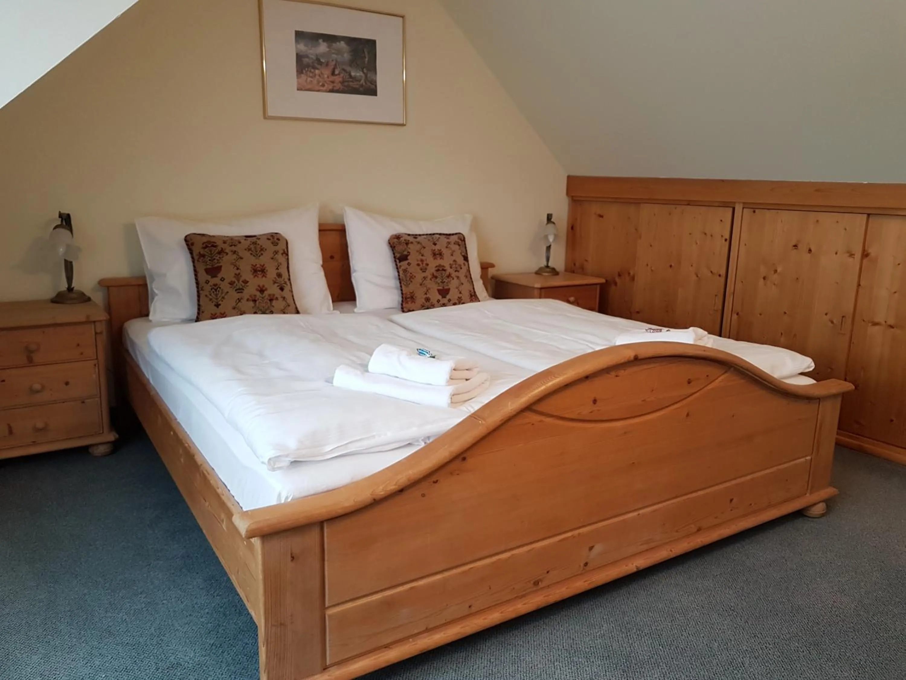 Bedroom, Bed in Hotel Tauplitzerhof