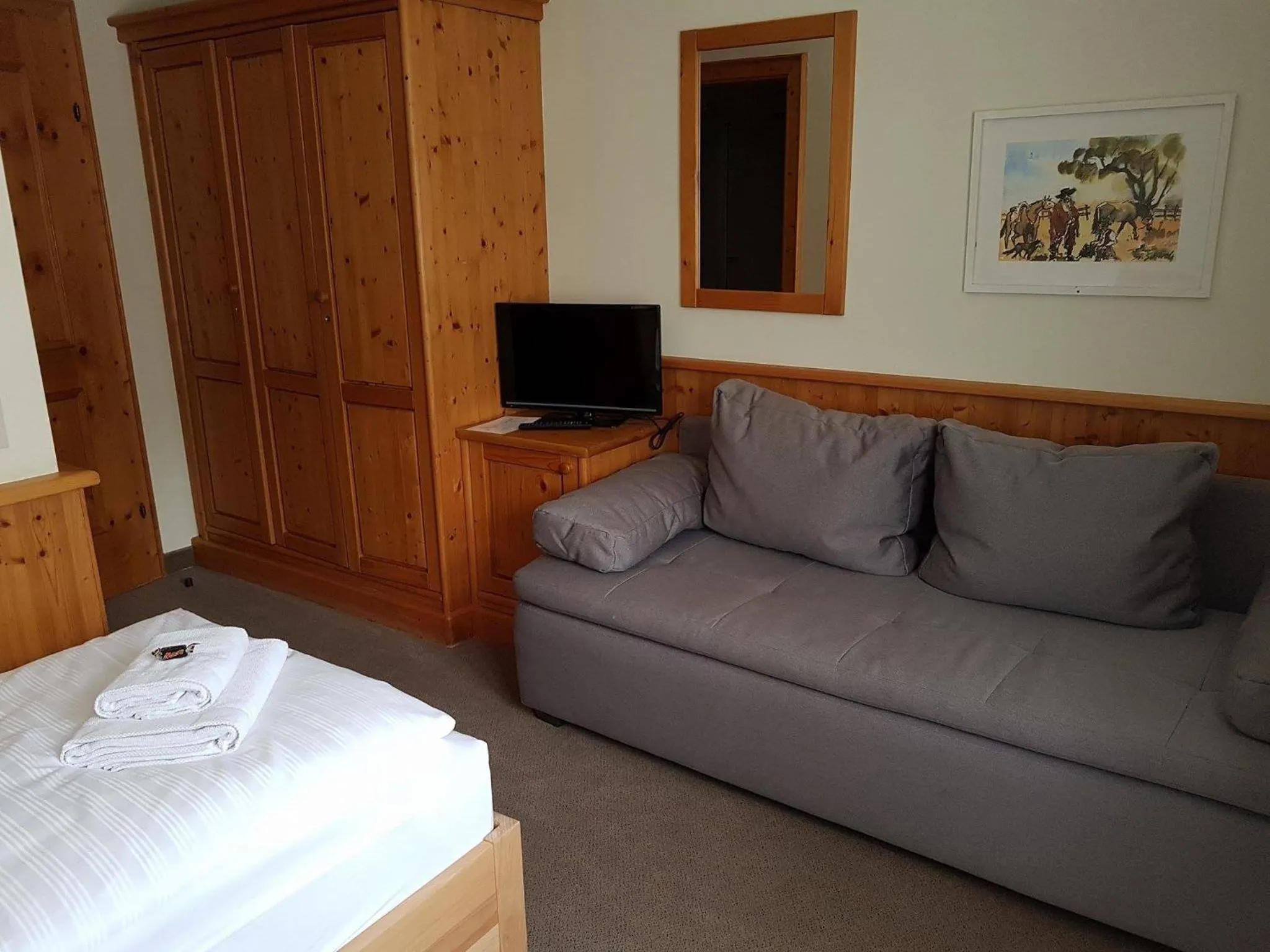 Photo of the whole room, Bed in Hotel Tauplitzerhof