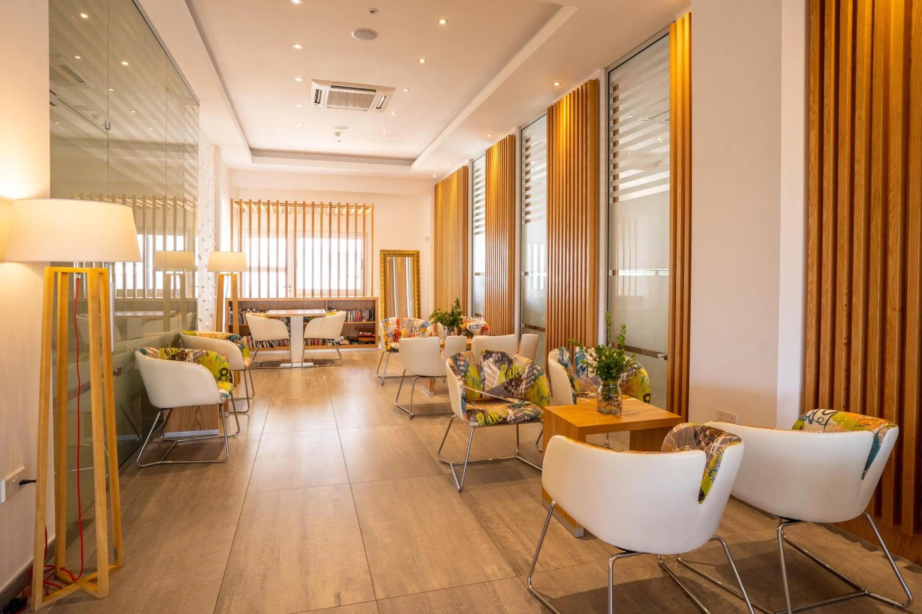 Lobby or reception in Vrachia Beach Hotel & Suites - Adults Only