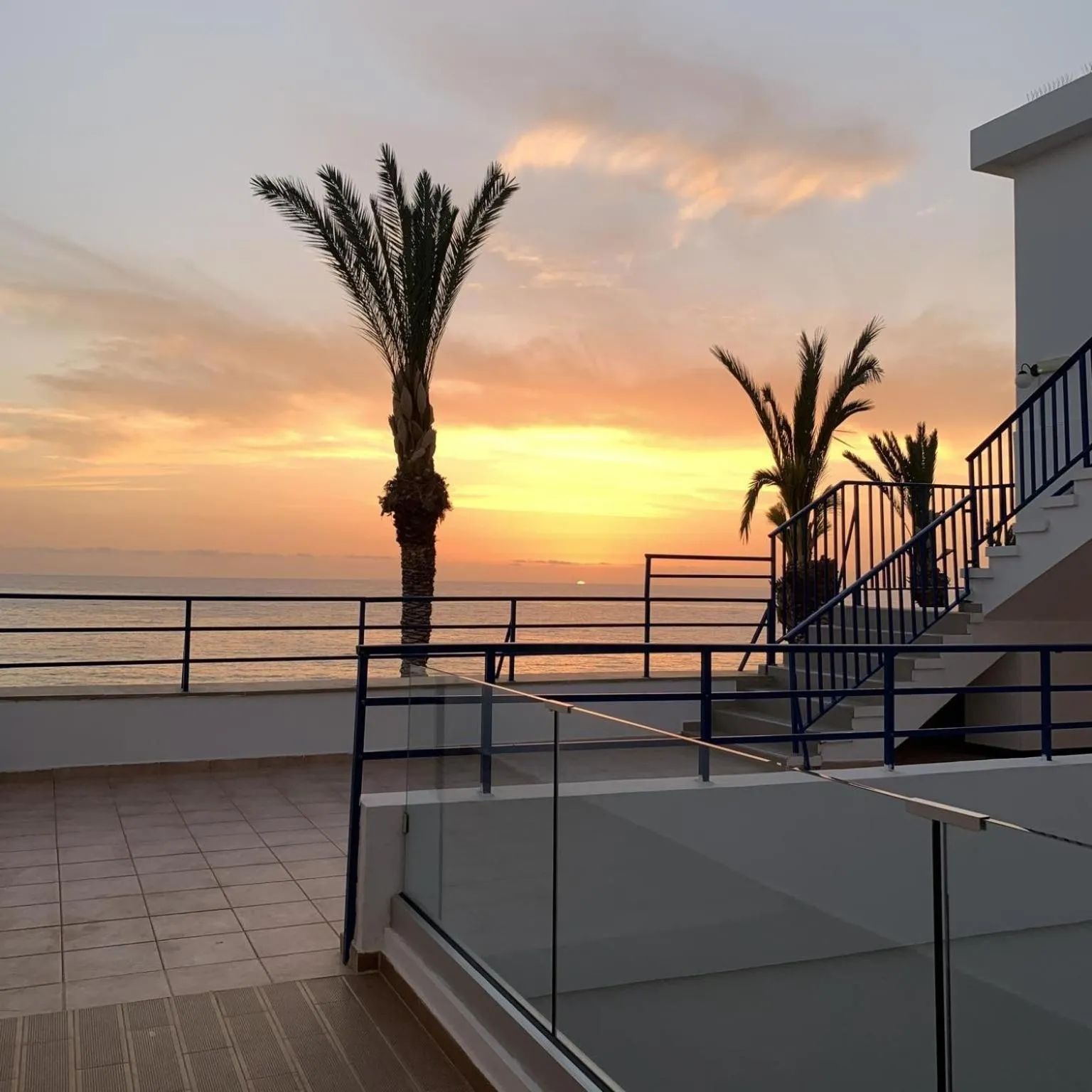 Sea view in Vrachia Beach Hotel & Suites - Adults Only