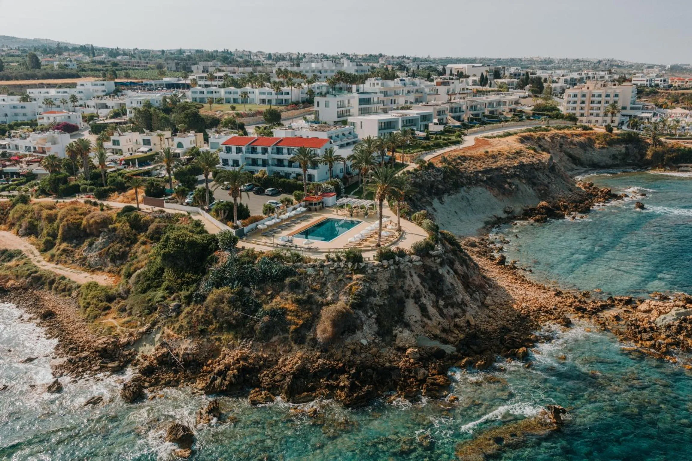 Property building in Vrachia Beach Hotel & Suites - Adults Only