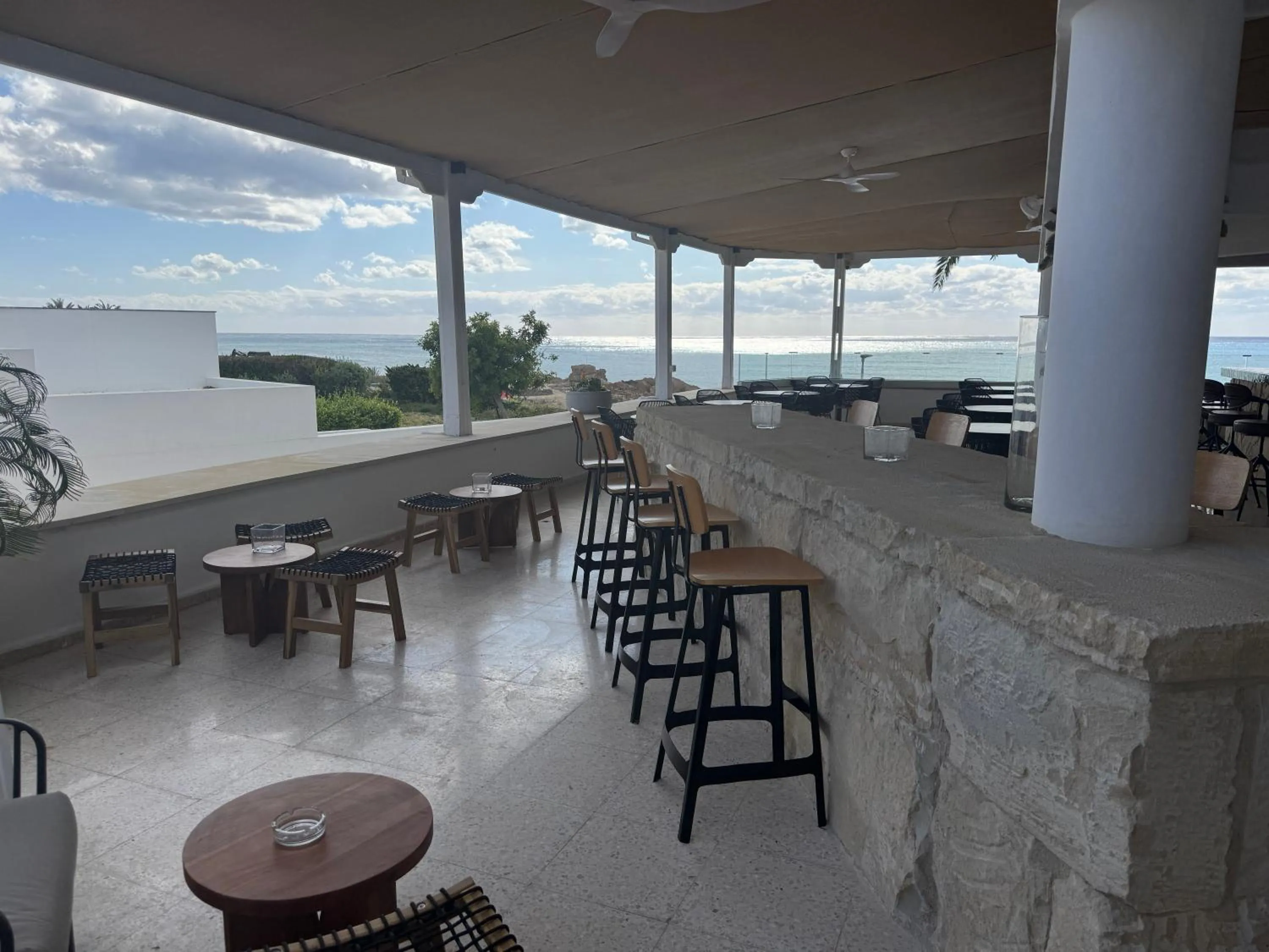 Balcony/Terrace in Vrachia Beach Hotel & Suites - Adults Only