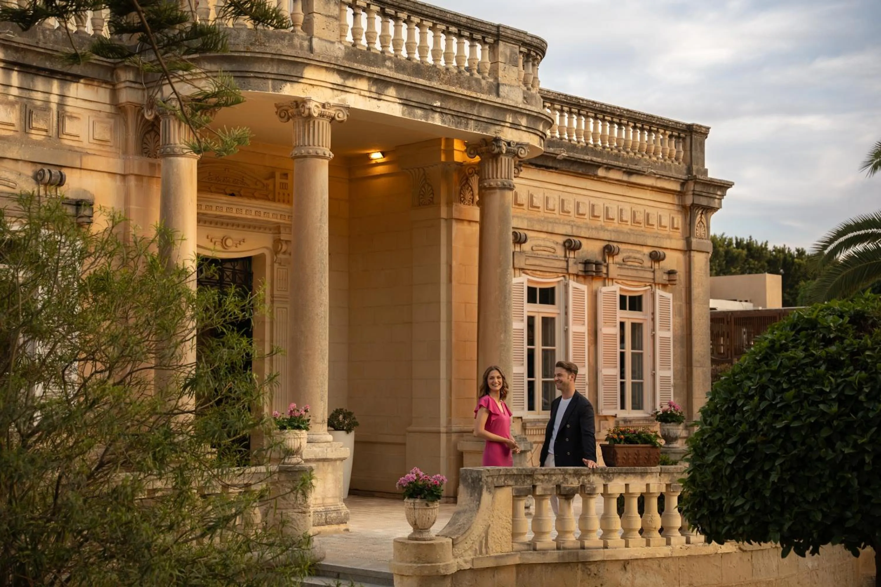 Property building in Corinthia Palace Malta