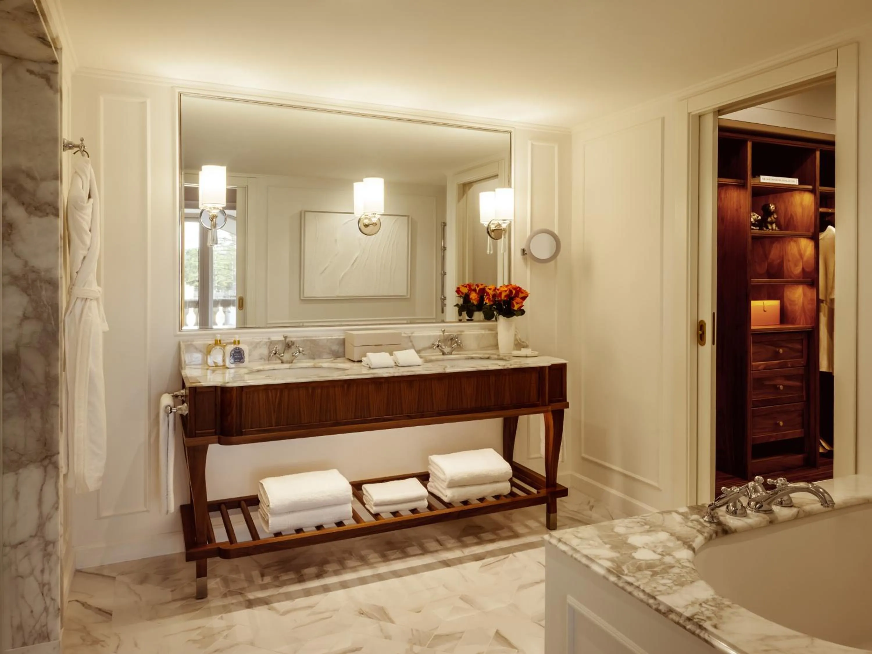 Bathroom in Corinthia Palace Malta