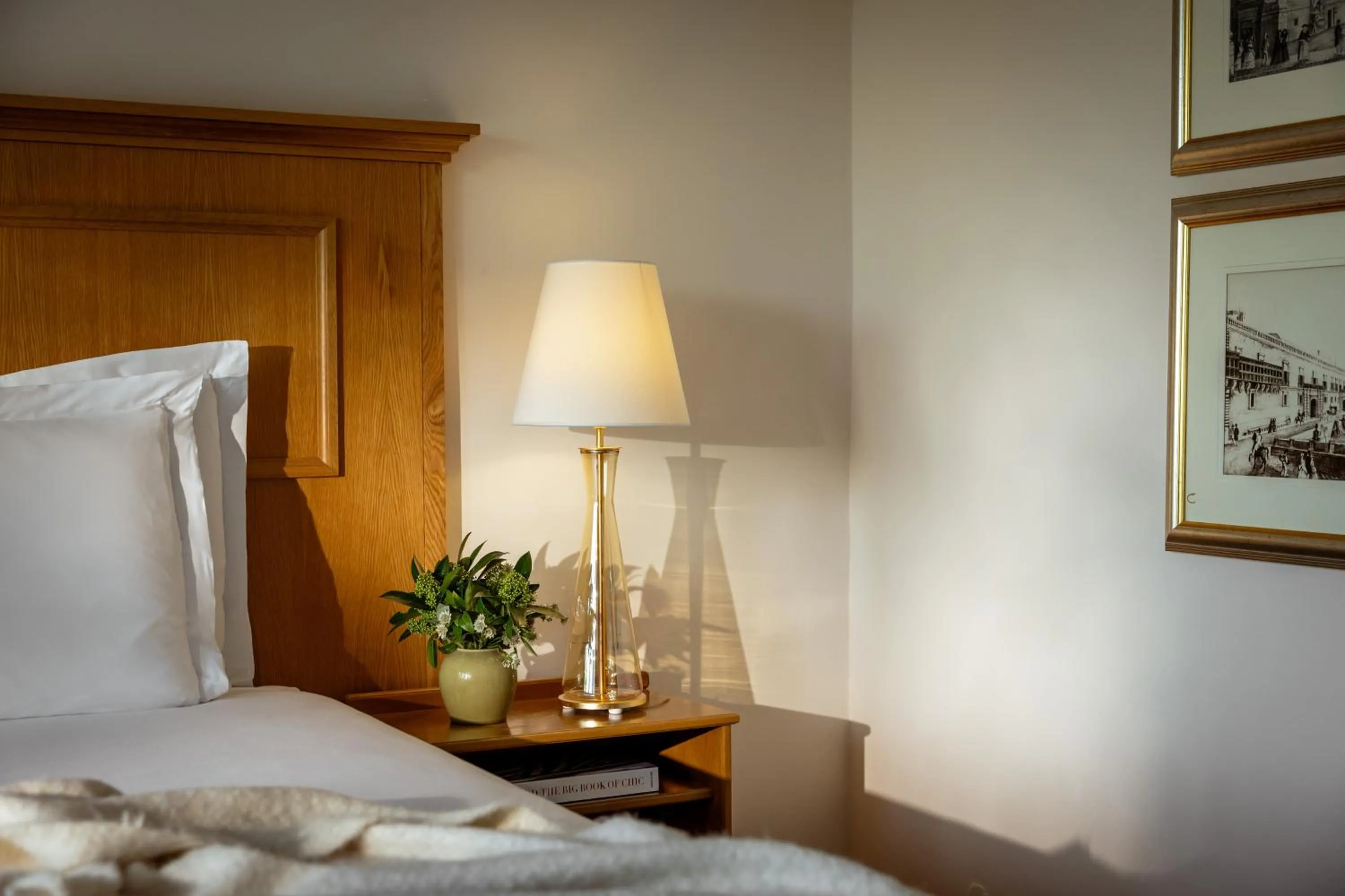 Bed in Corinthia Palace Malta