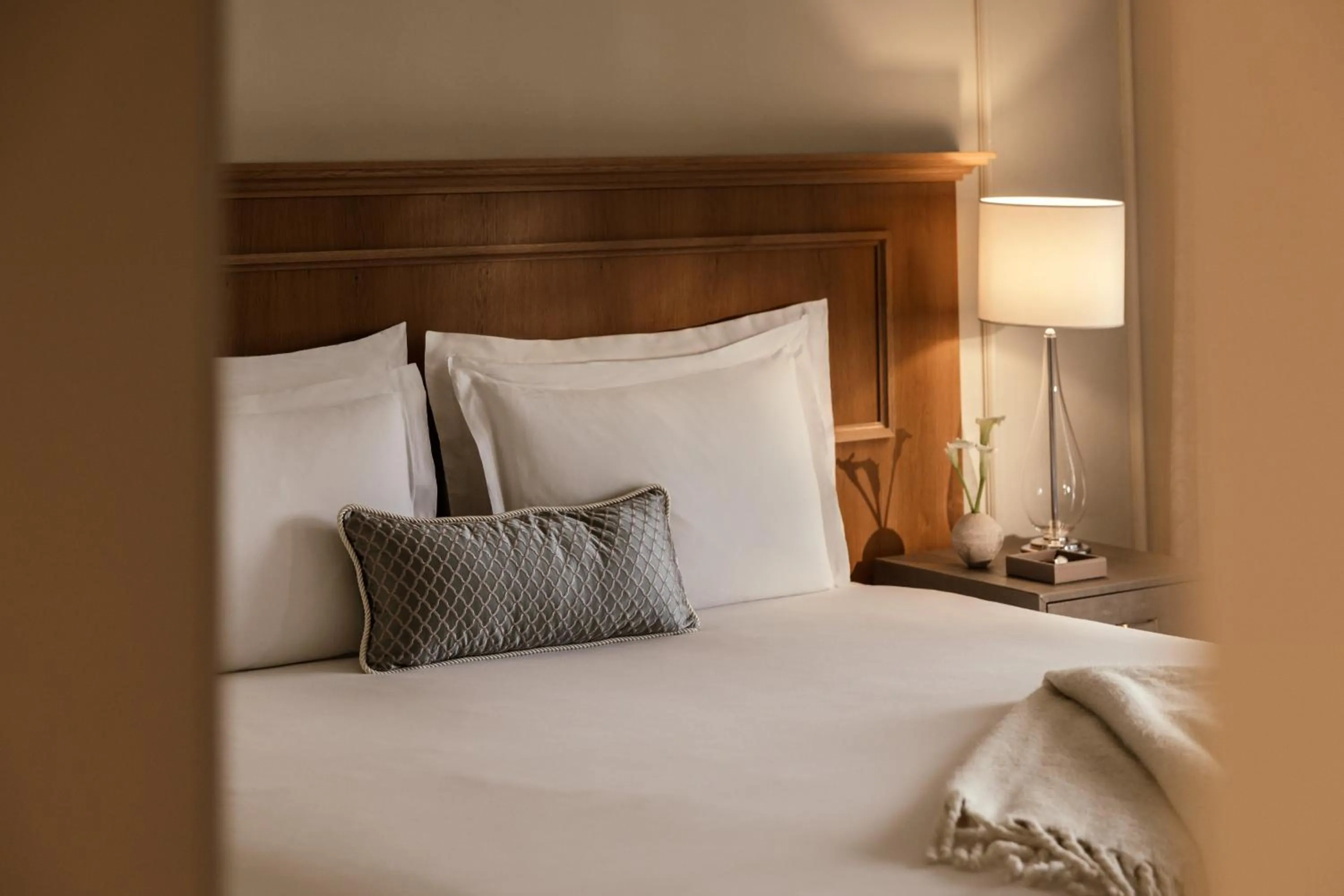 Bed in Corinthia Palace Malta