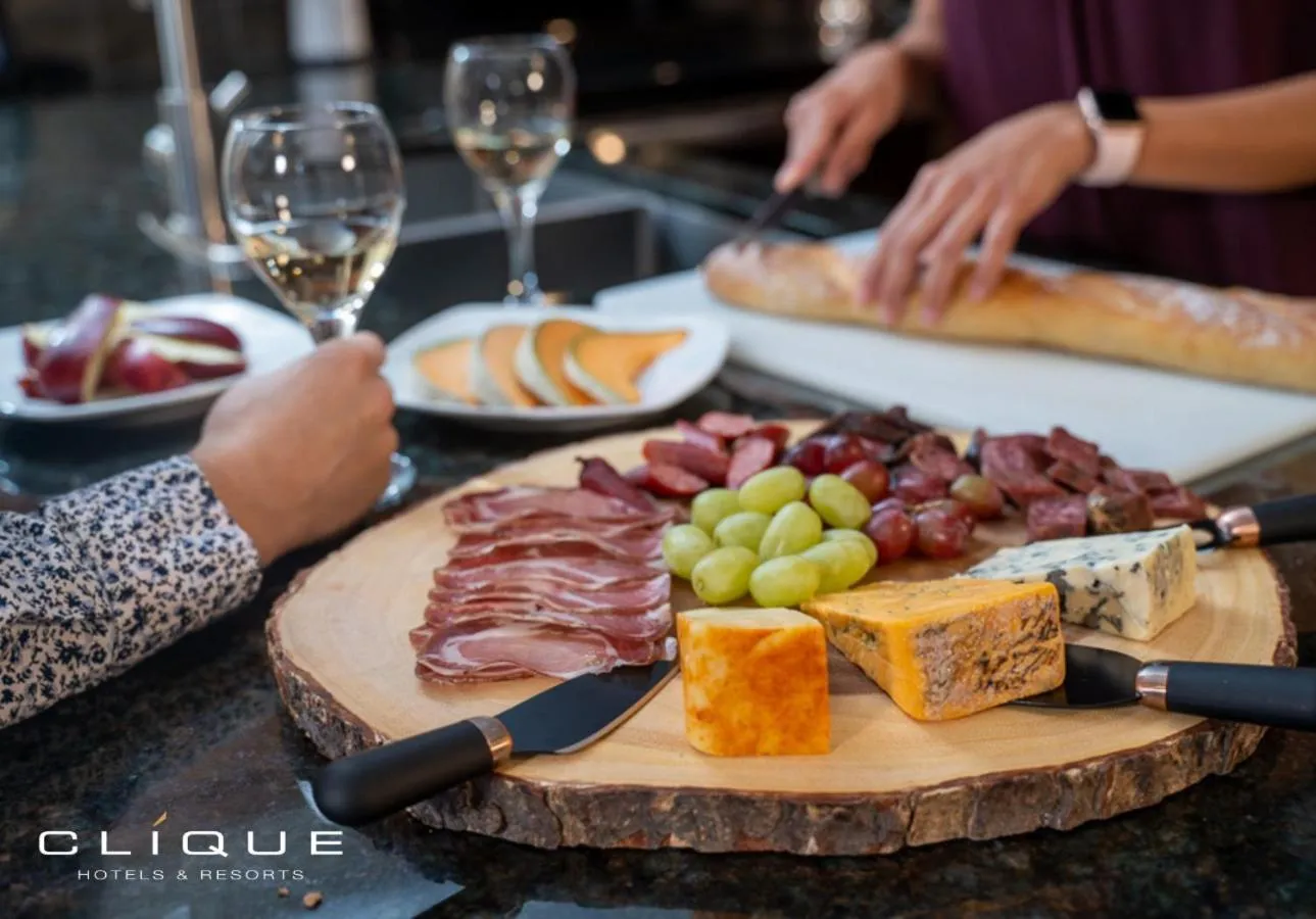 People in Falcon Crest Lodge by CLIQUE