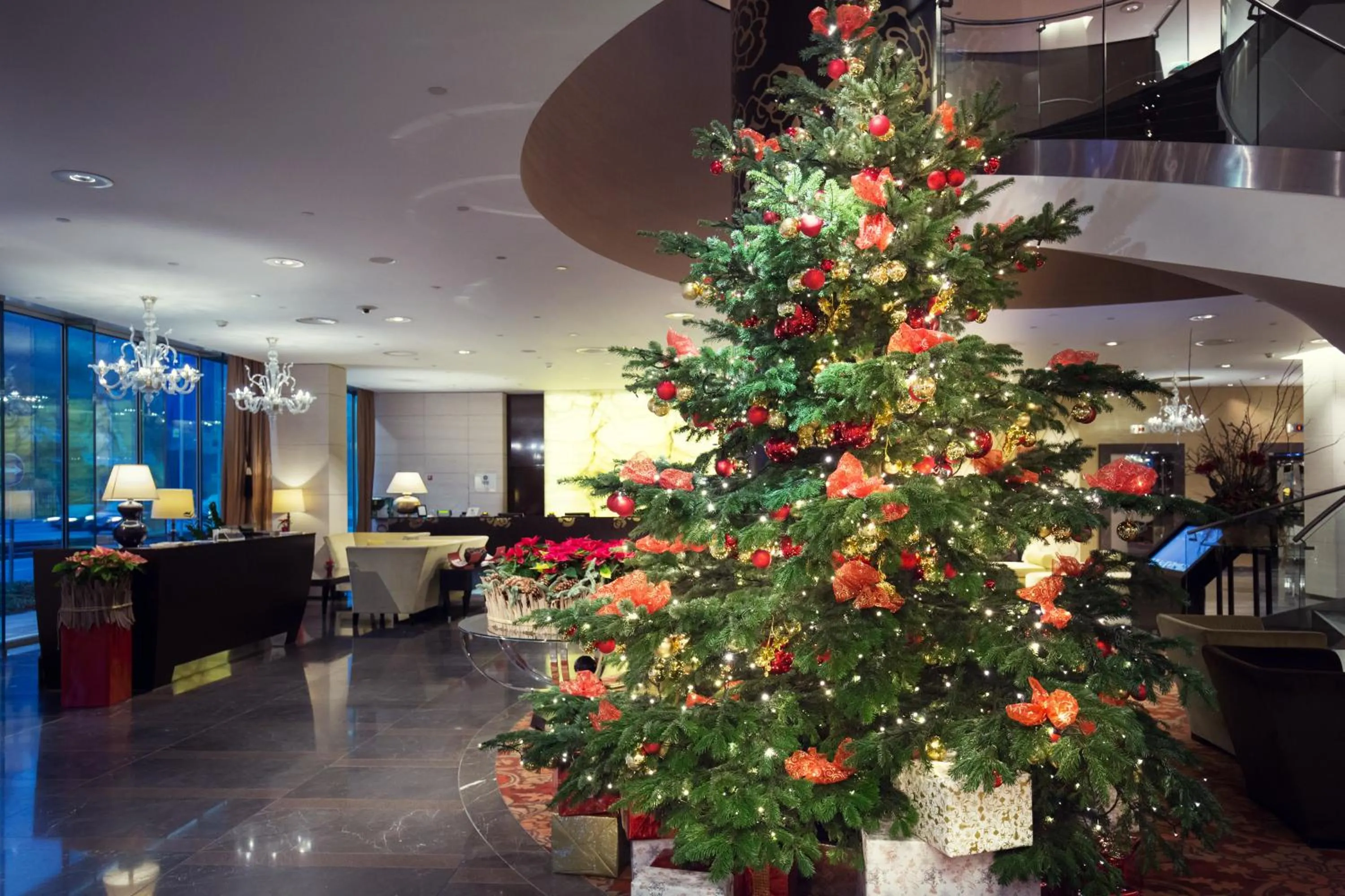 Lobby or reception in Grand Hotel River Park, a Luxury Collection Hotel, Bratislava