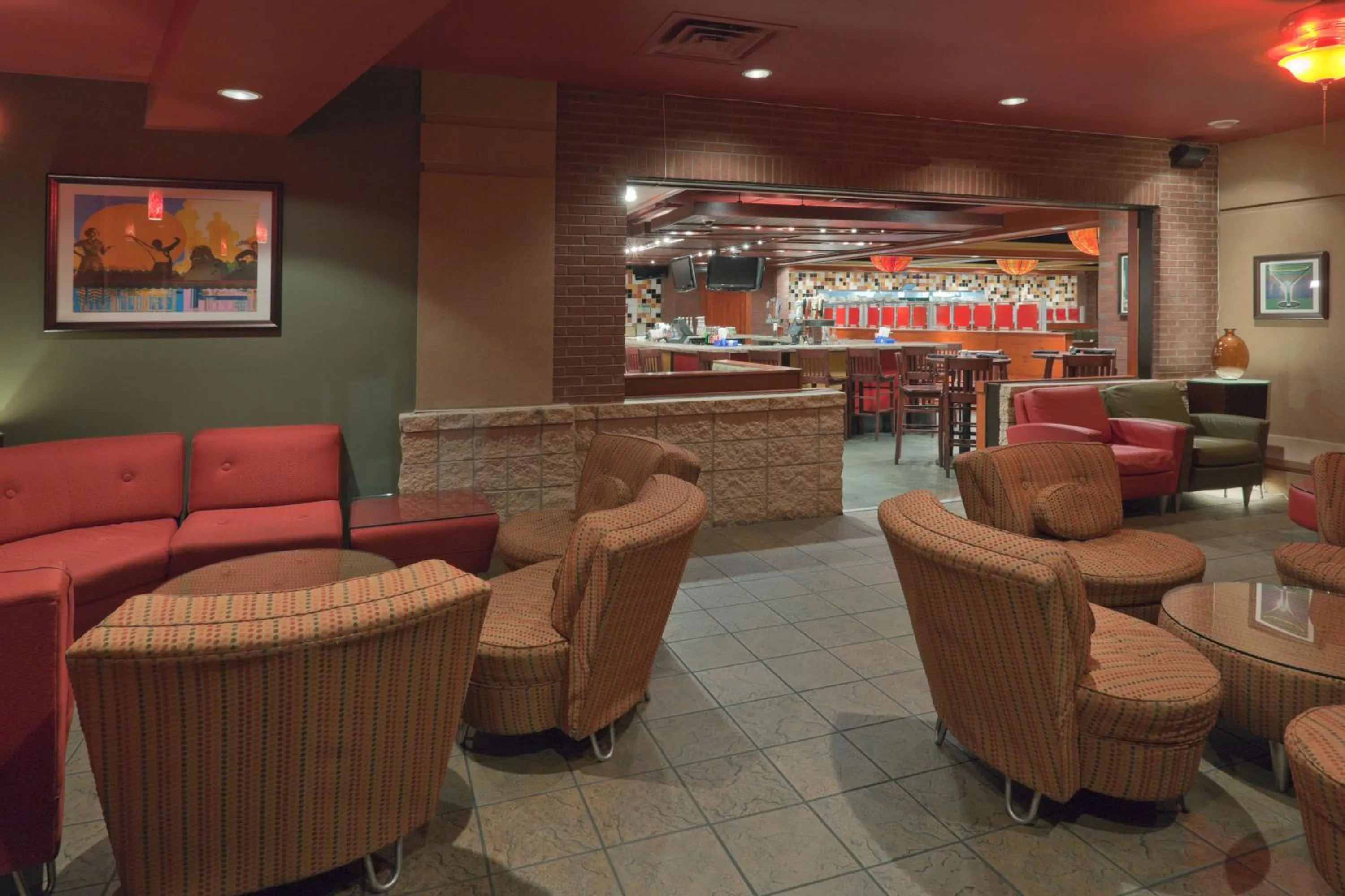 Lounge or bar in Holiday Inn Carbondale - Conference Center by IHG