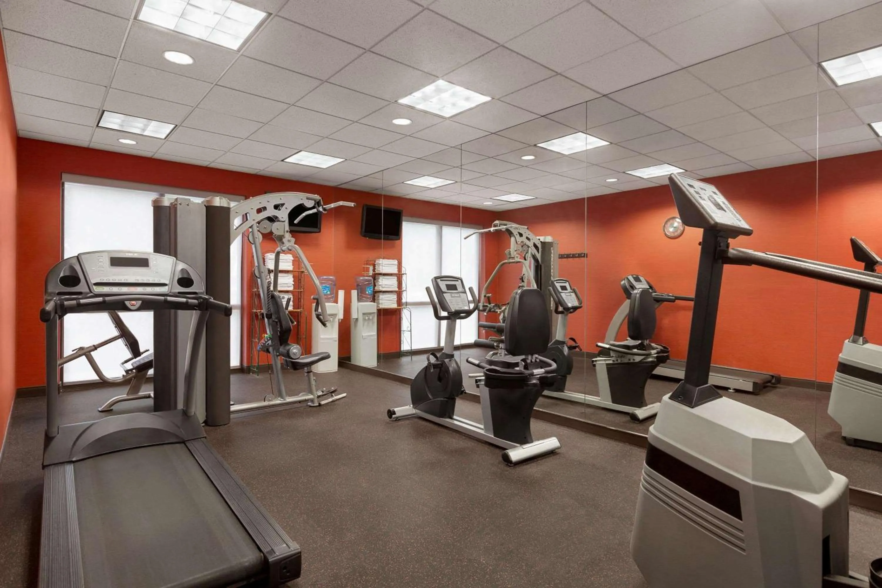 Fitness centre/facilities in Ramada by Wyndham Suites Orlando Airport- Free Airport Shuttle