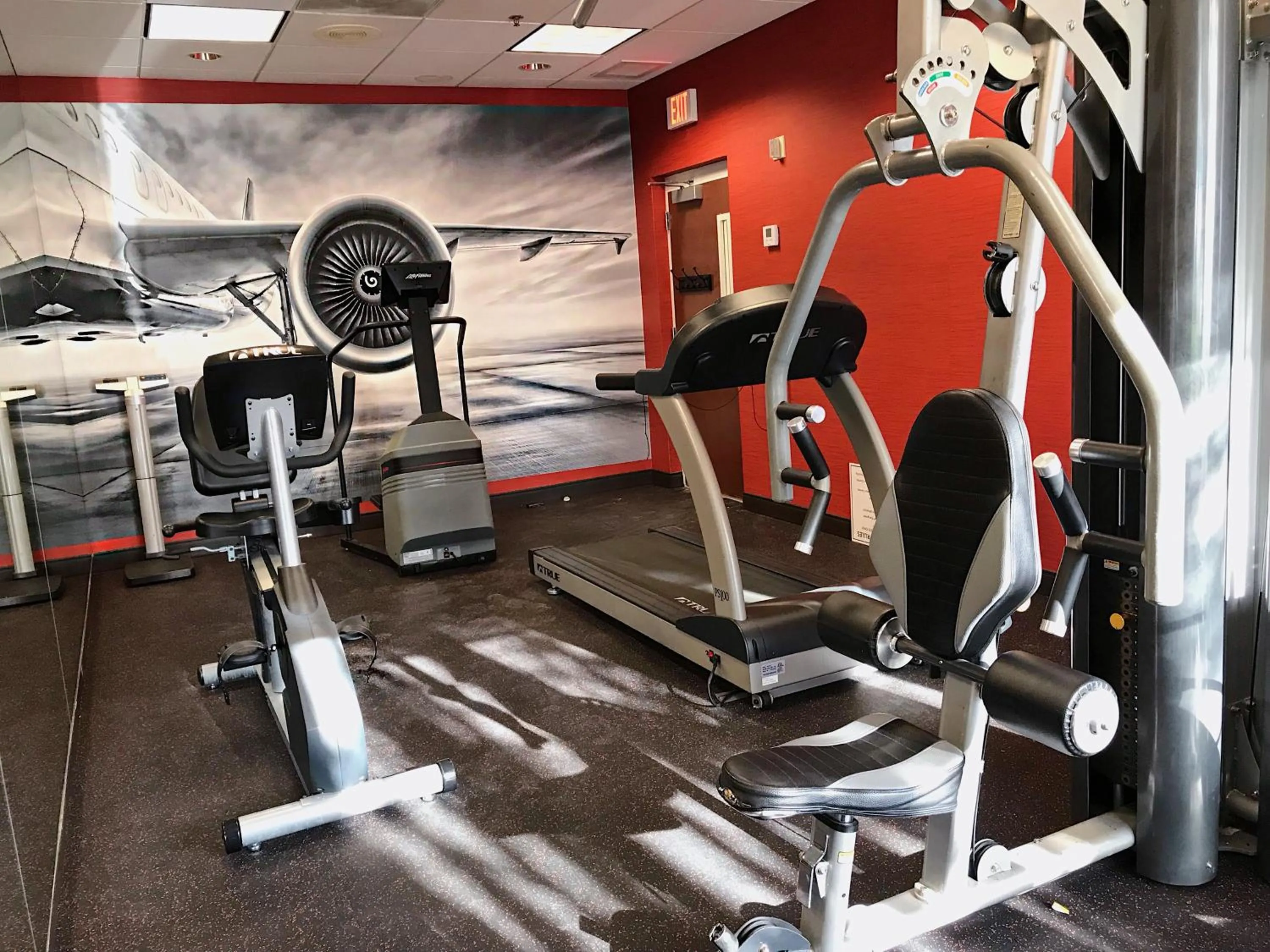 Fitness centre/facilities in Ramada by Wyndham Suites Orlando Airport- Free Airport Shuttle
