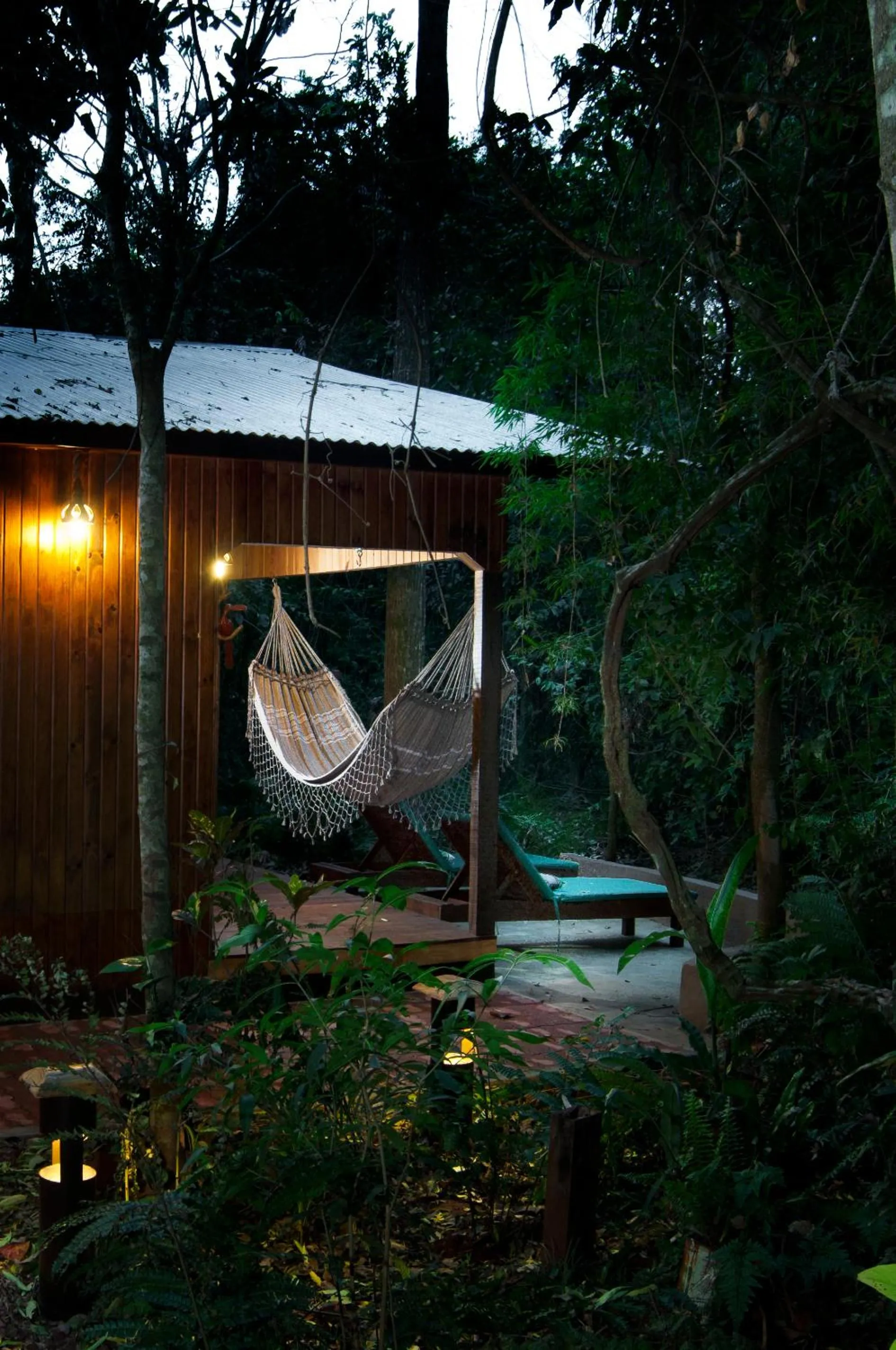 Balcony/Terrace in La Aldea De La Selva Lodge