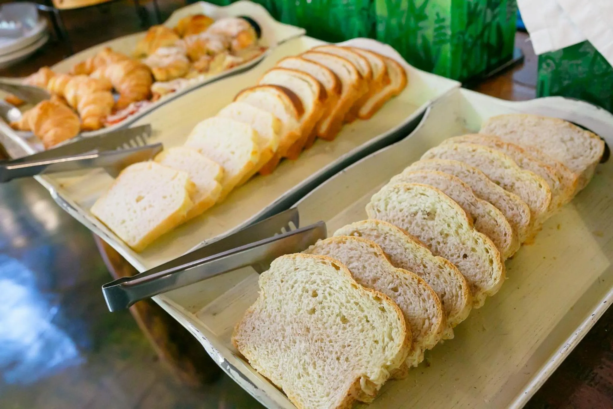Buffet breakfast in La Aldea De La Selva Lodge