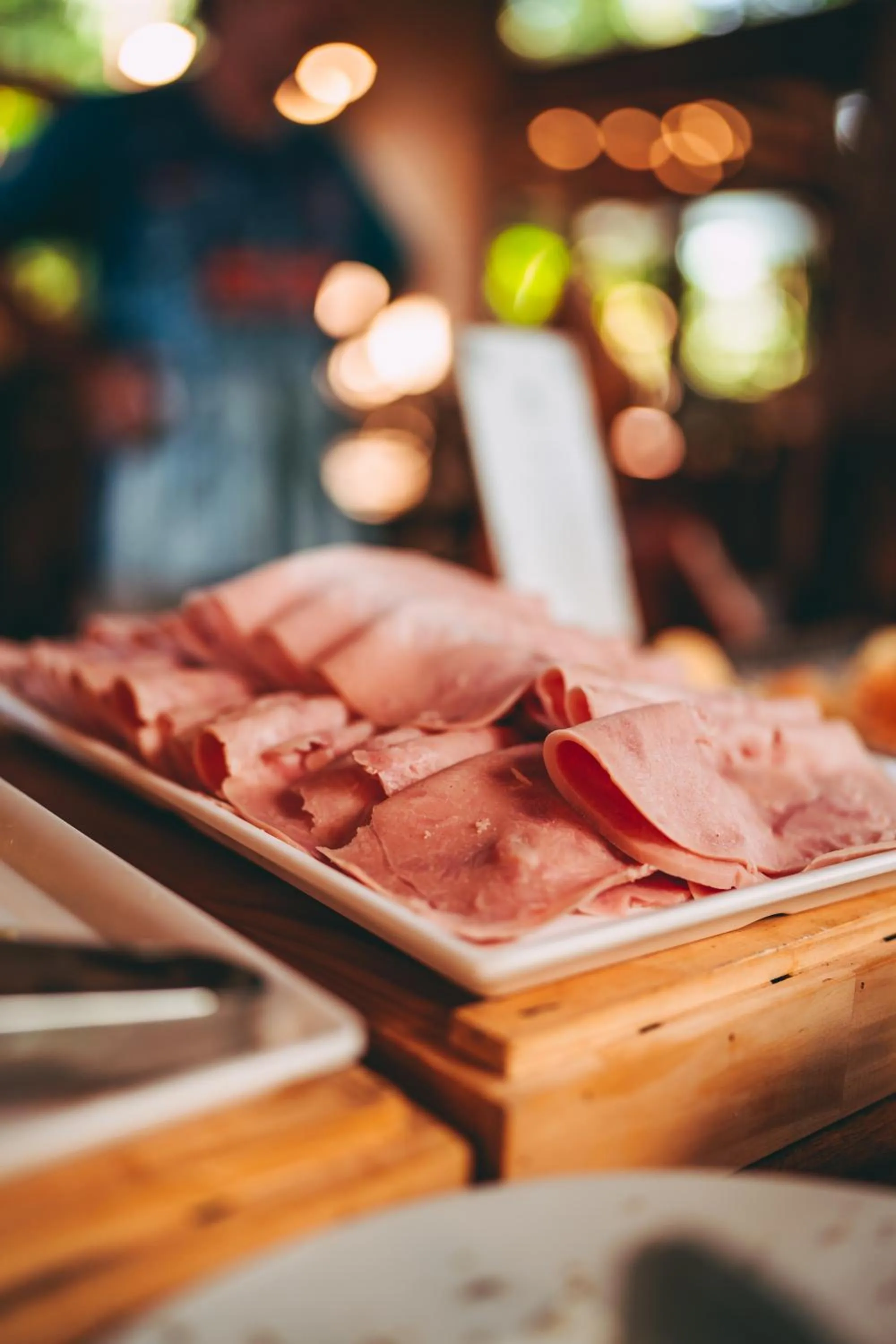 Buffet breakfast in La Aldea De La Selva Lodge