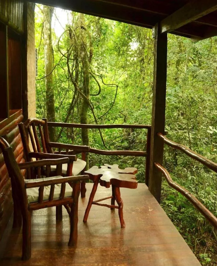 Balcony/Terrace in La Aldea De La Selva Lodge