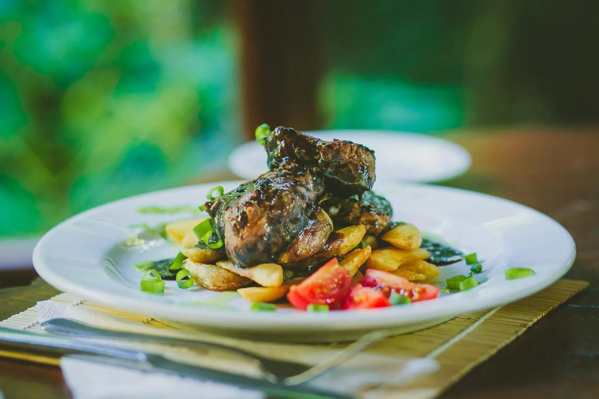 Food in La Aldea De La Selva Lodge