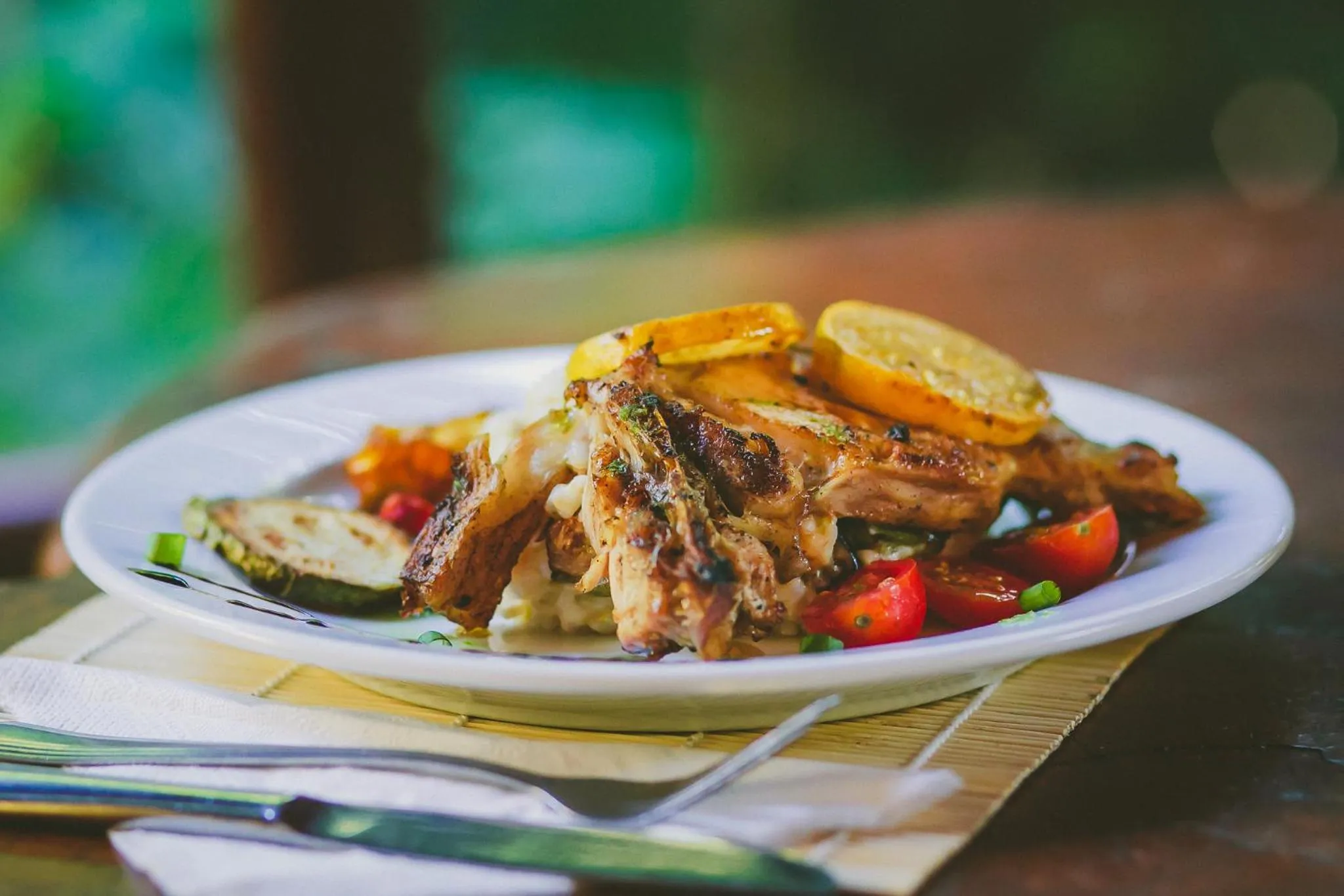 Food in La Aldea De La Selva Lodge