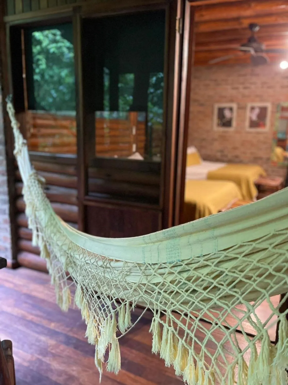 Balcony/Terrace in La Aldea De La Selva Lodge