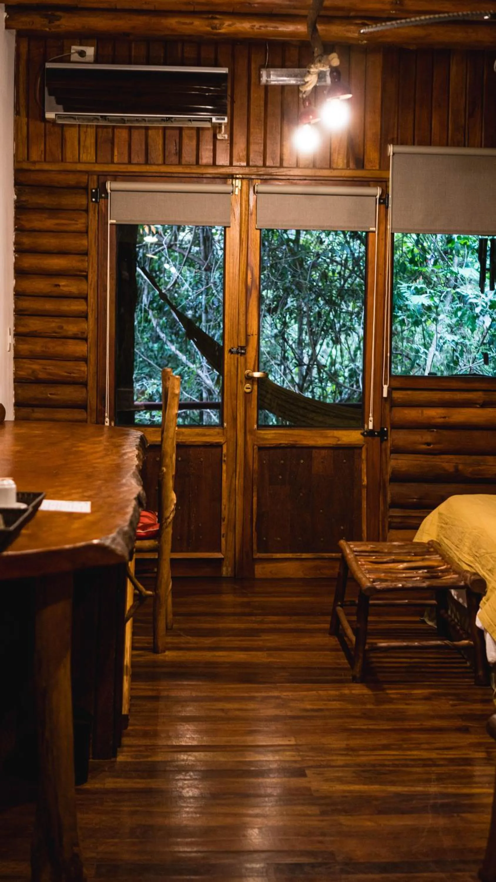 Bedroom in La Aldea De La Selva Lodge