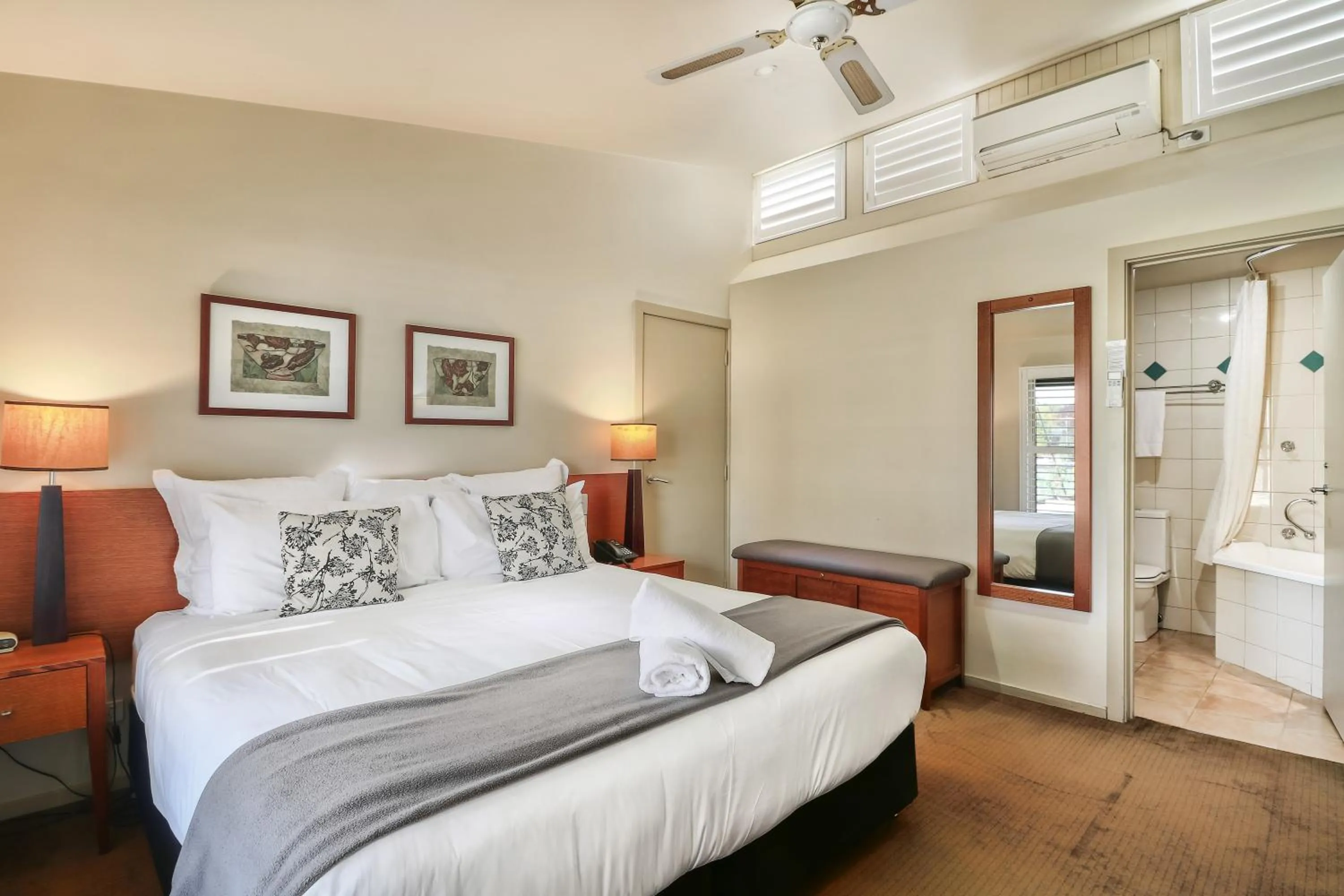 Bed in Alzburg Resort