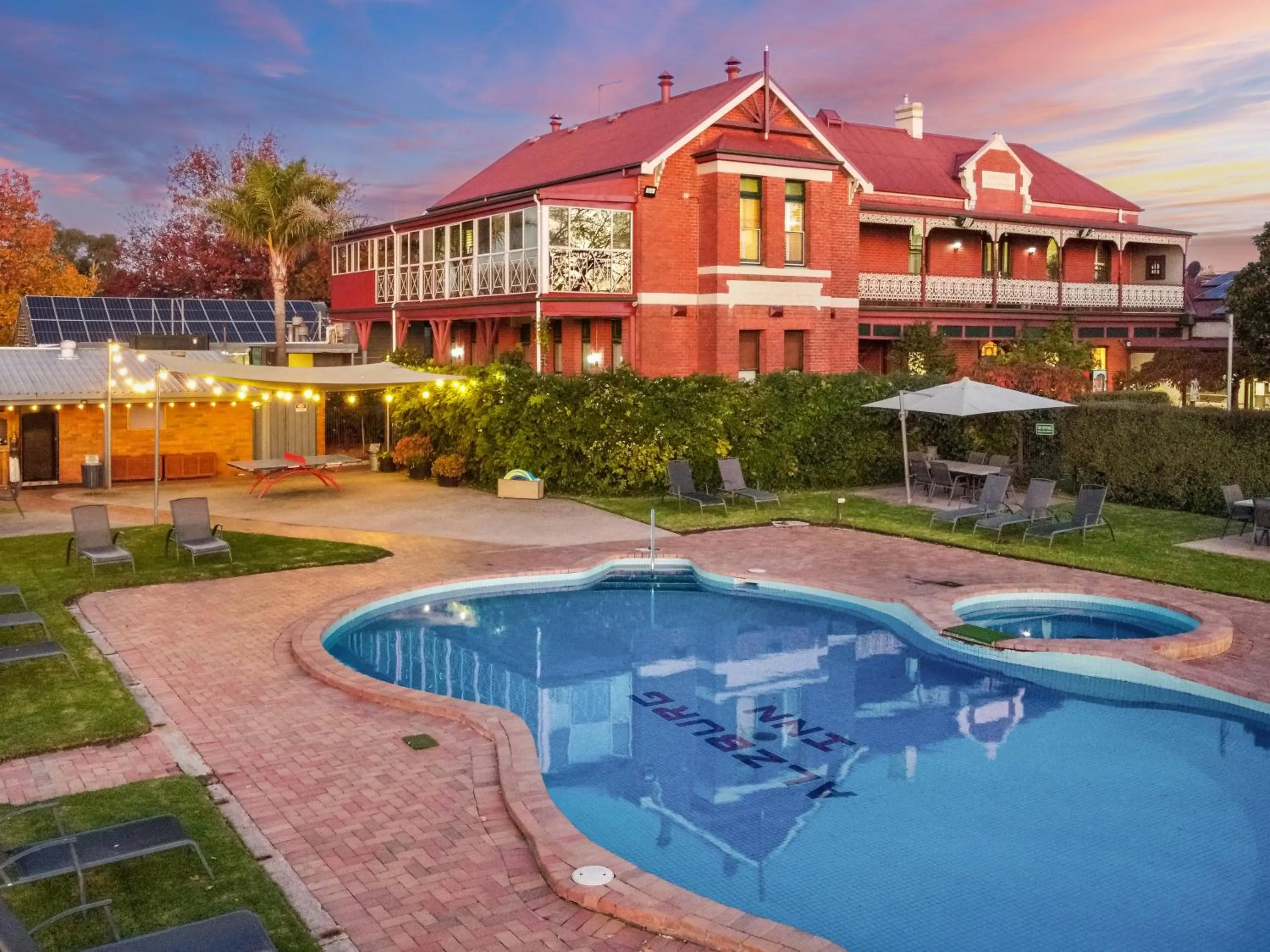 Property building in Alzburg Resort