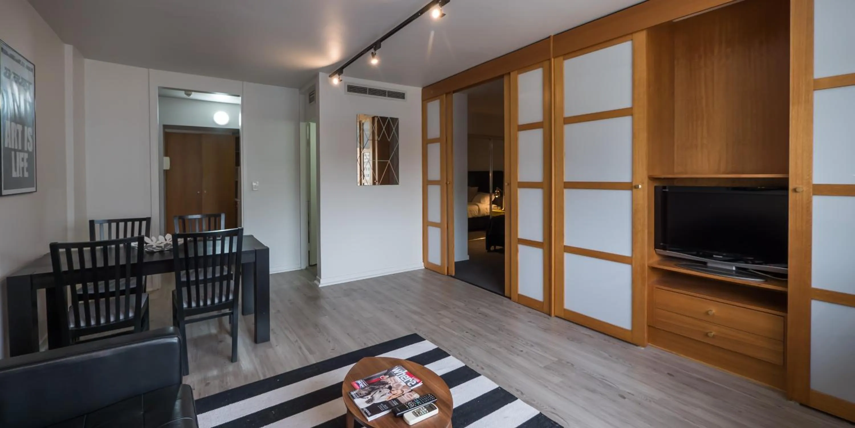 Living room in Ridge Apartment Hotel