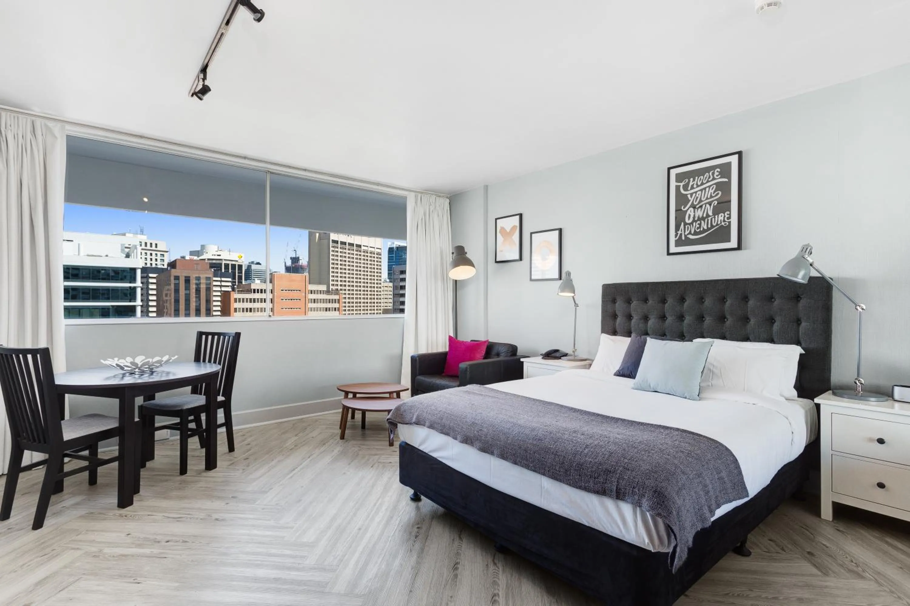 Bed in Ridge Apartment Hotel