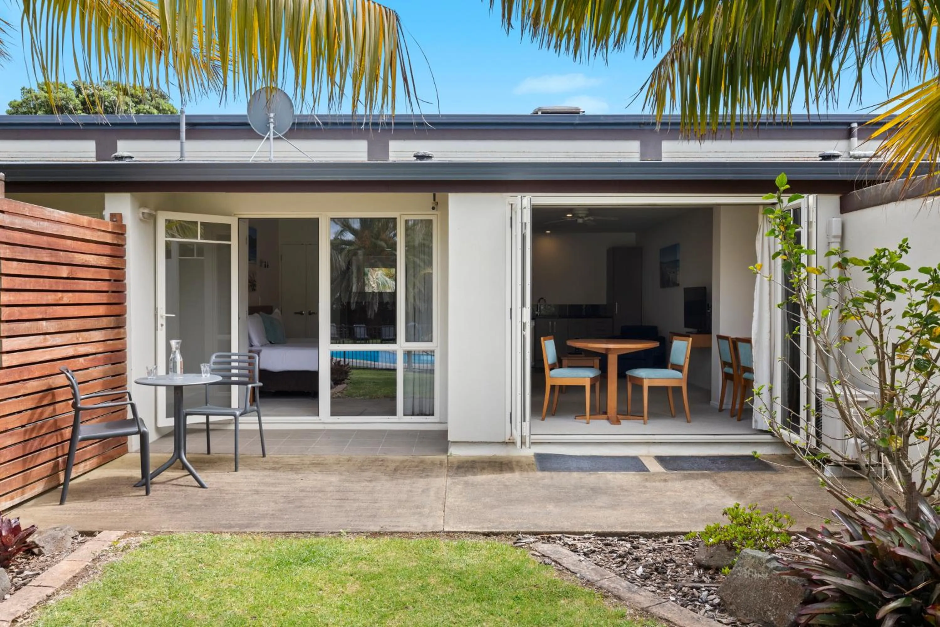 Patio in Taipa Beach Resort
