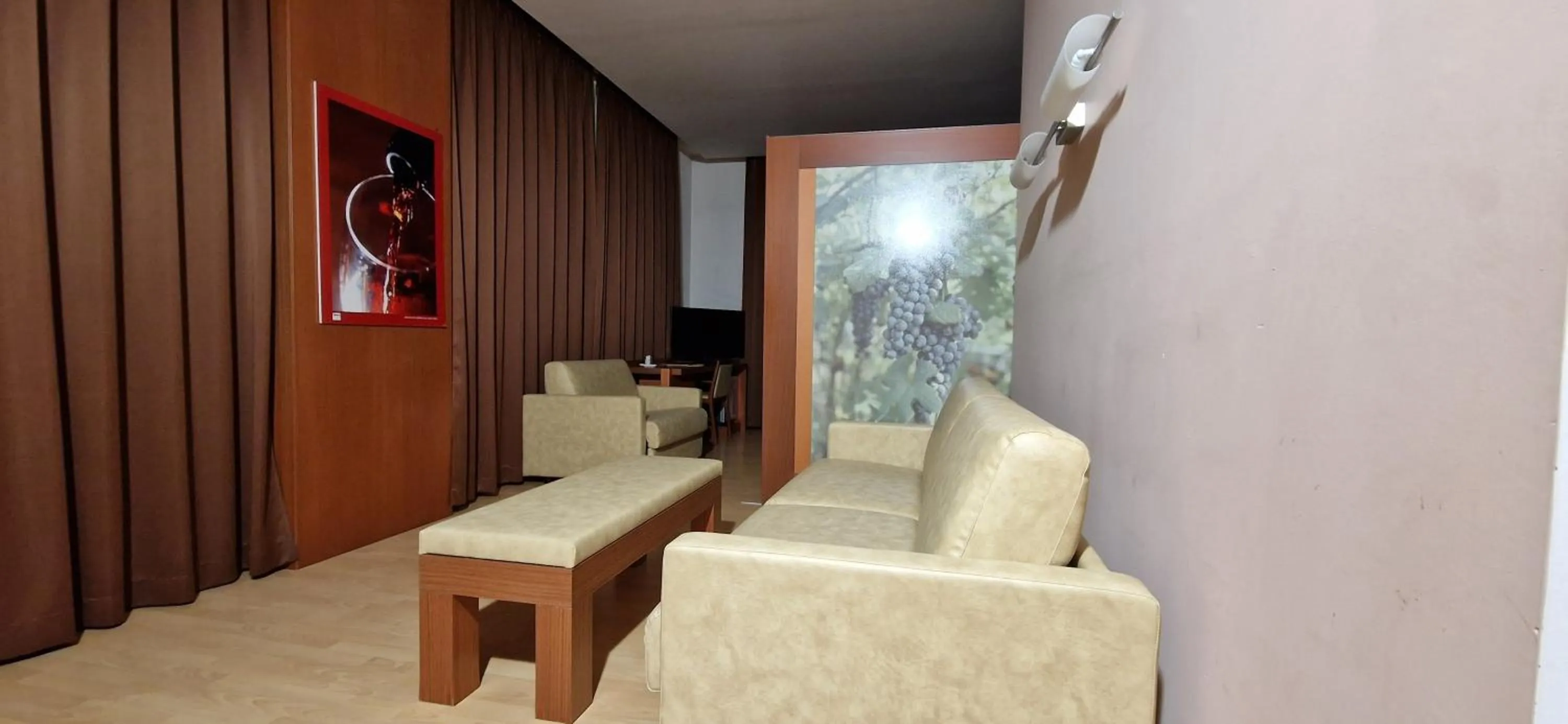 Seating area in Bella Italia Palace Hotel