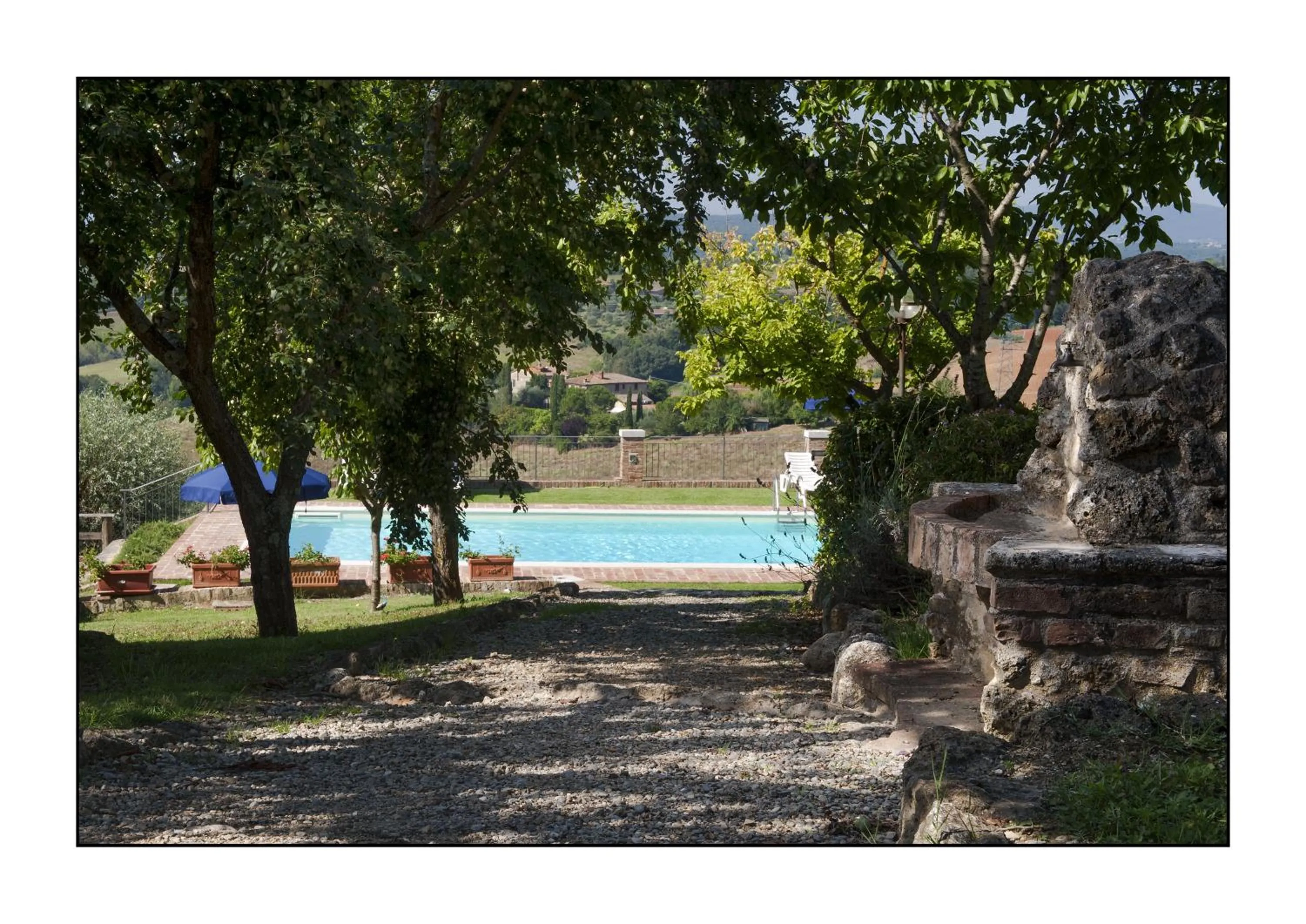 Garden in B&B Casale Virgili