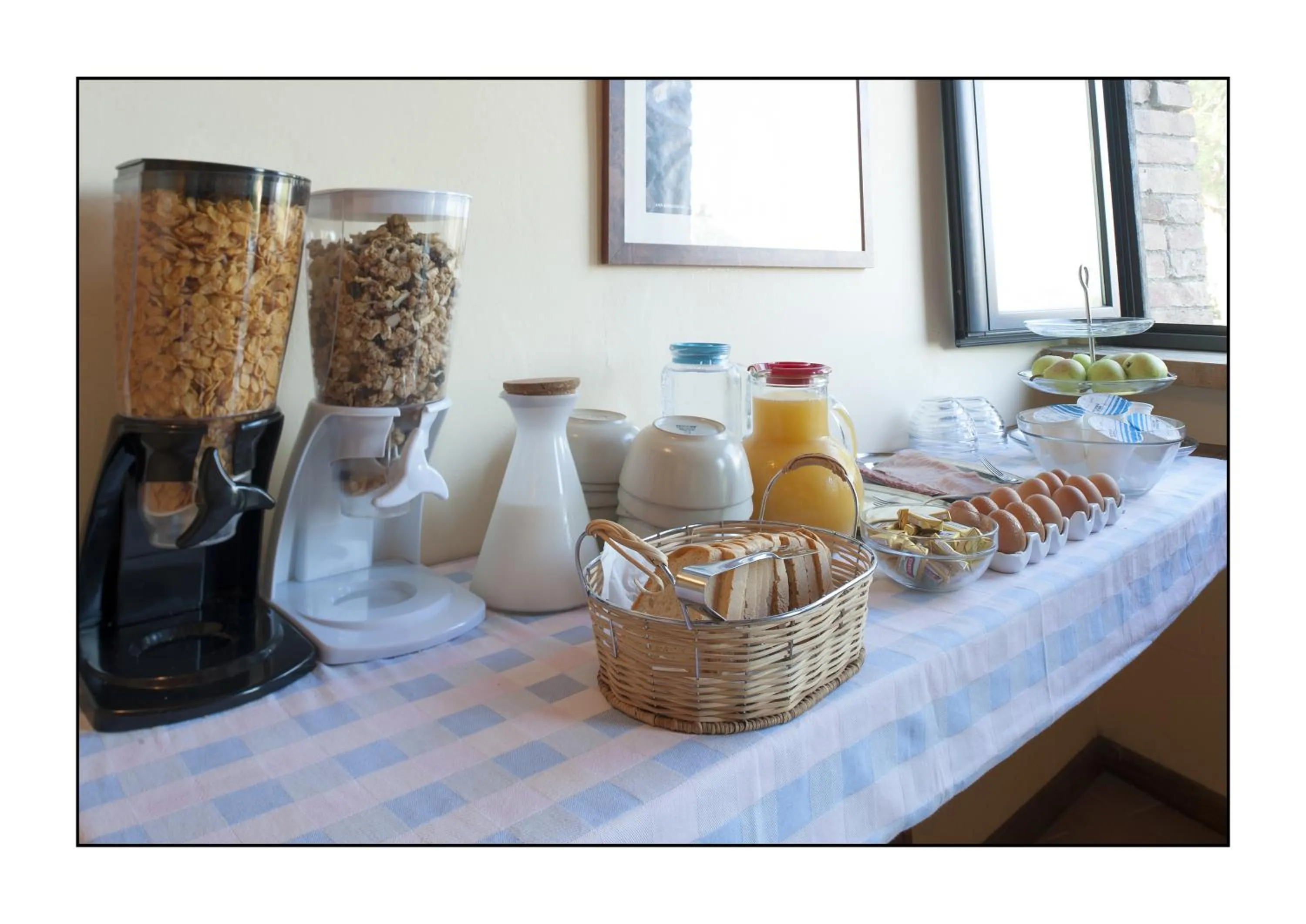 Food close-up in B&B Casale Virgili