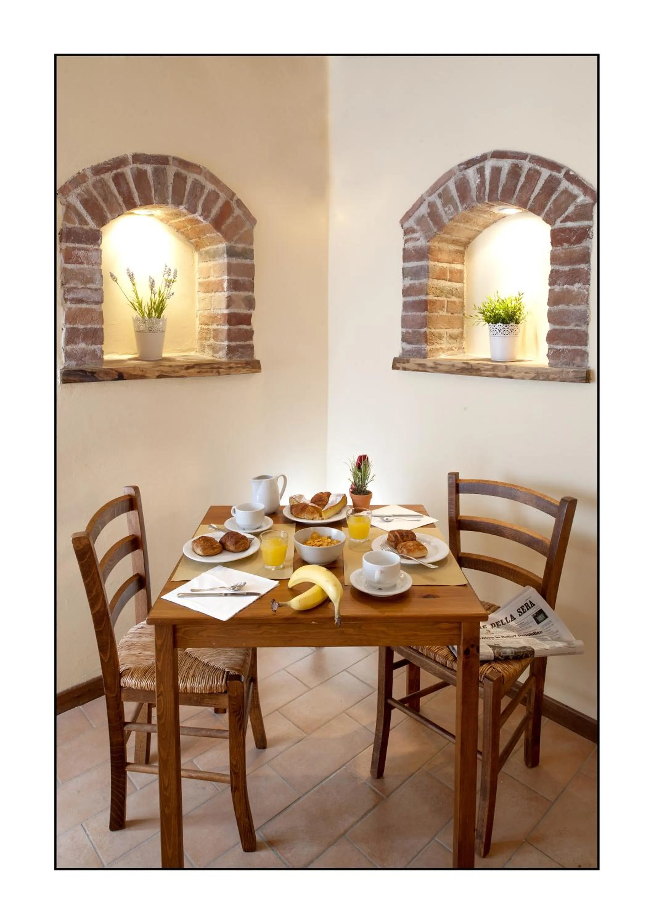 Buffet breakfast in B&B Casale Virgili