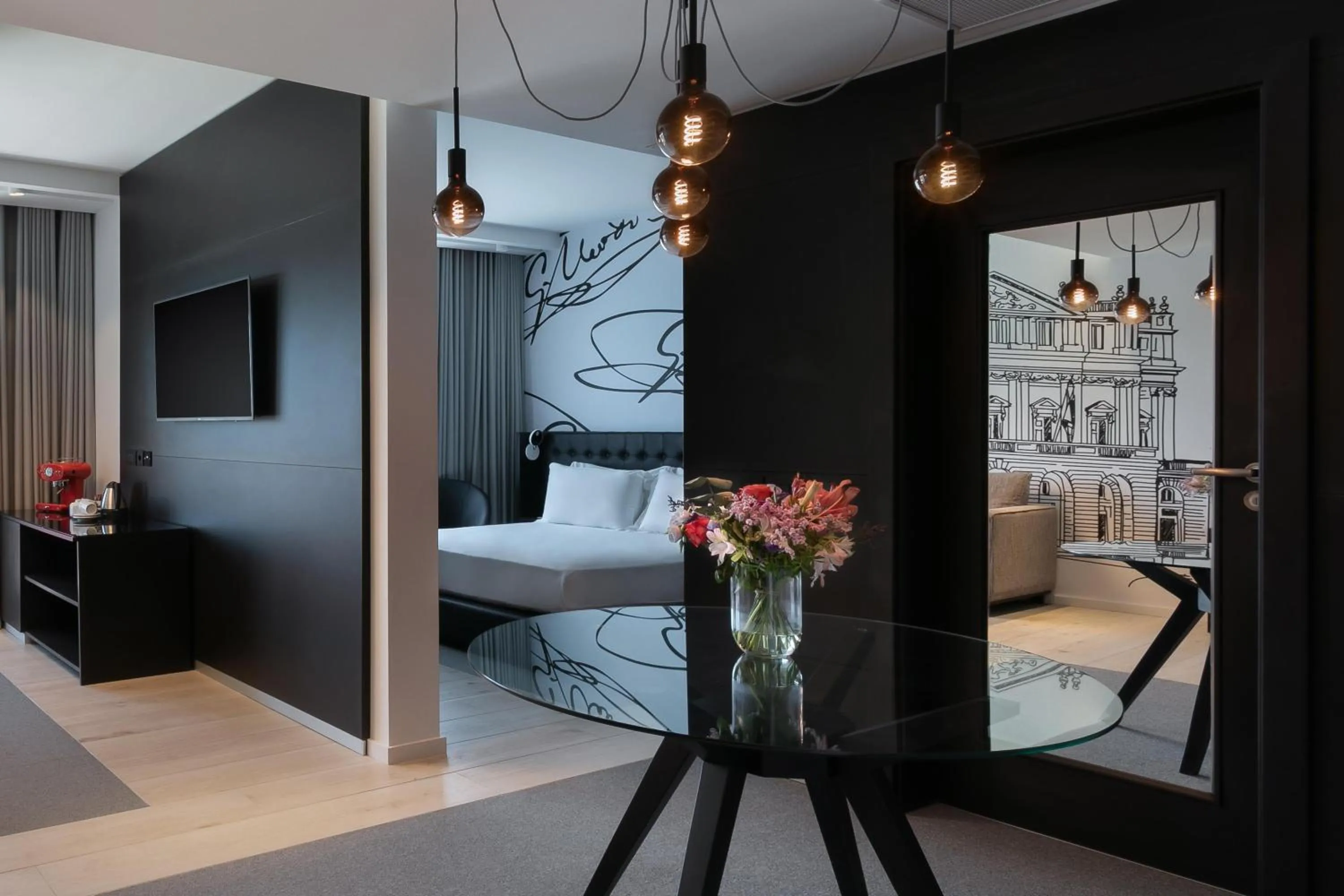 Photo of the whole room, Bed in Verdi Gzira Promenade