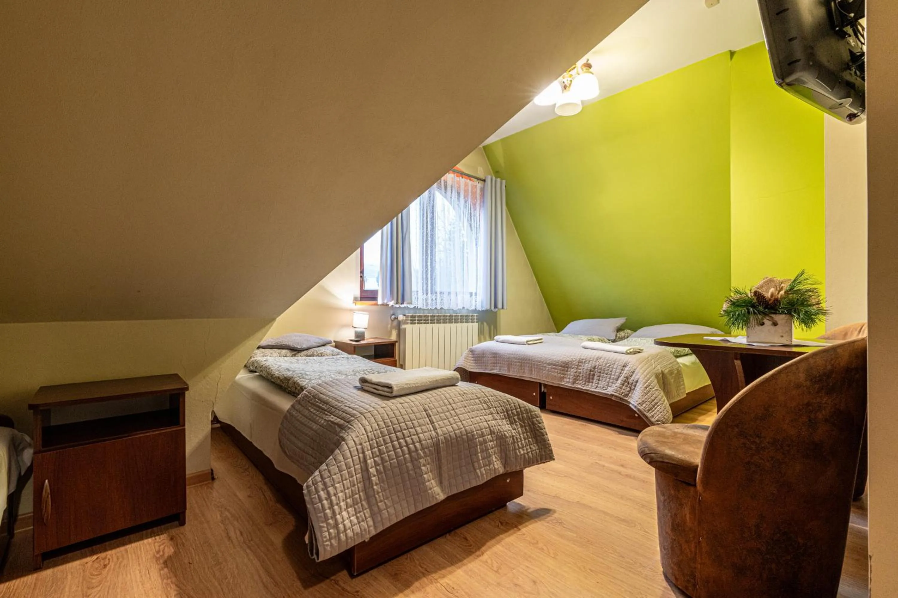 Bed in Leśny Dworek Biały Dunajec