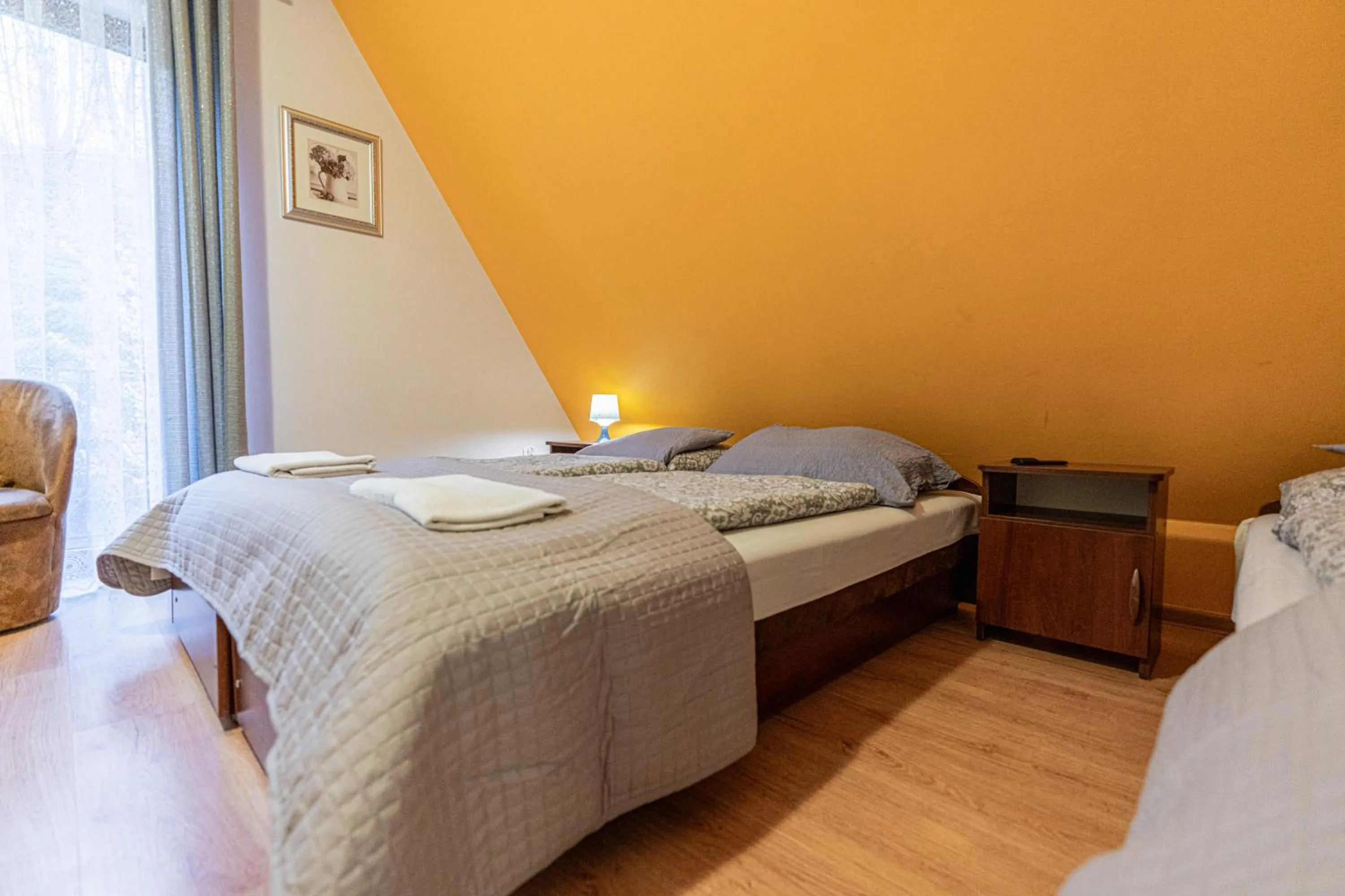 Bed in Leśny Dworek Biały Dunajec