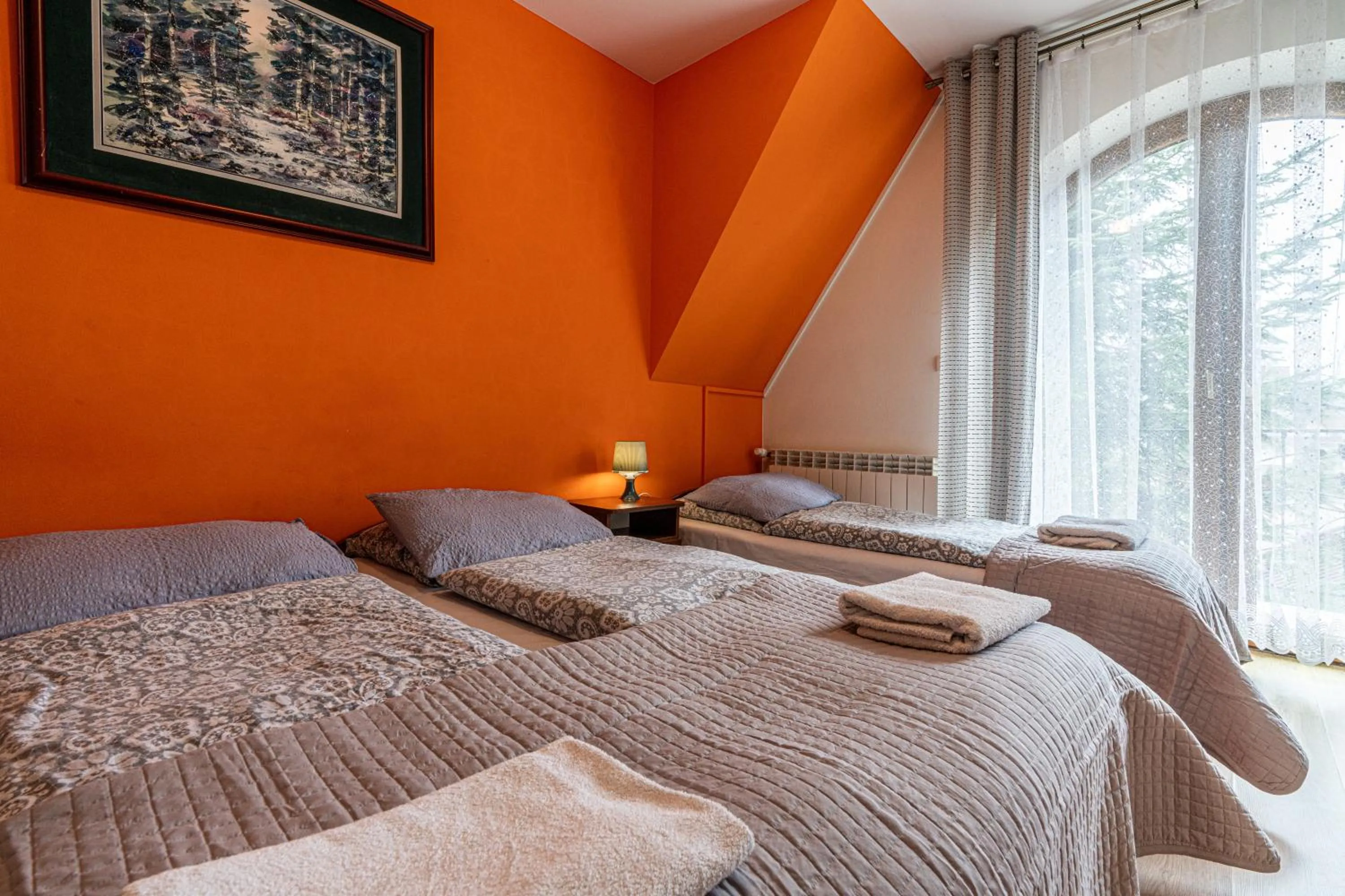 Bed in Leśny Dworek Biały Dunajec