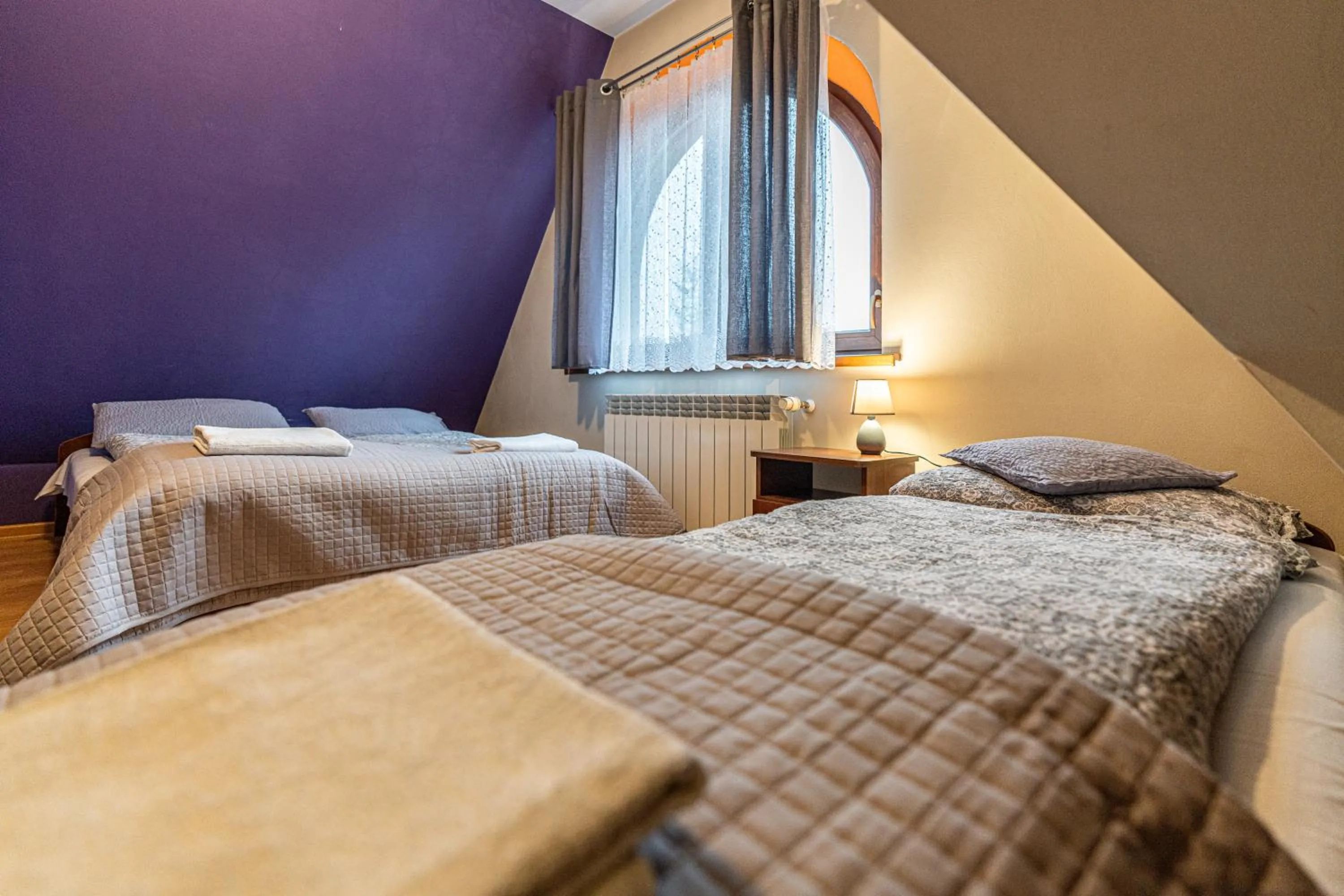 Bed in Leśny Dworek Biały Dunajec