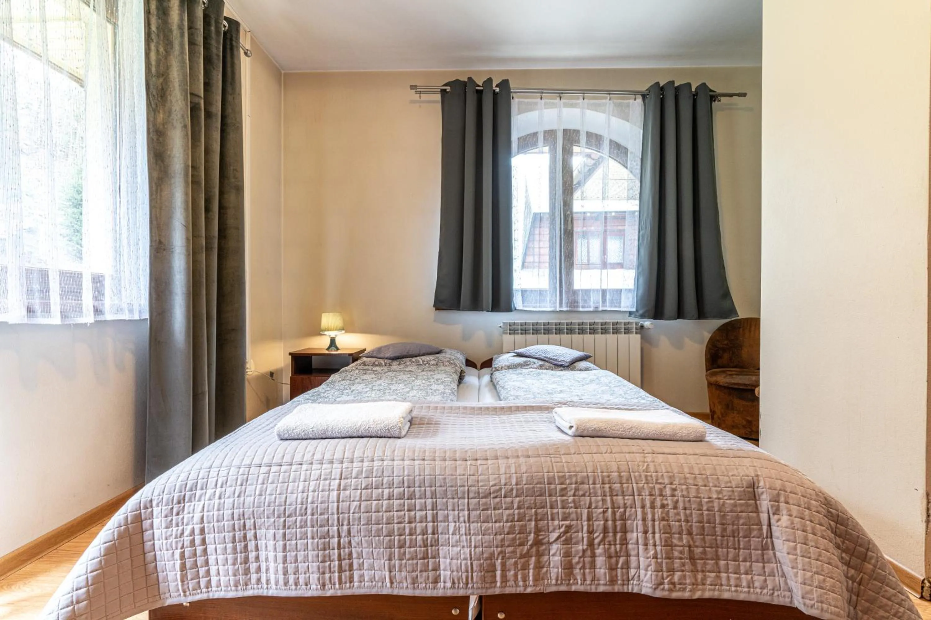 Bed in Leśny Dworek Biały Dunajec