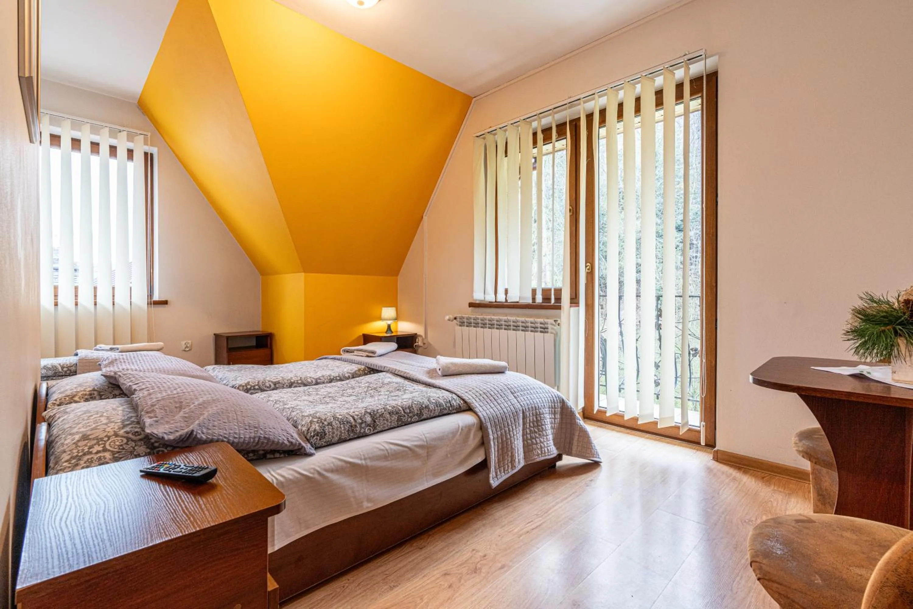 Bed in Leśny Dworek Biały Dunajec